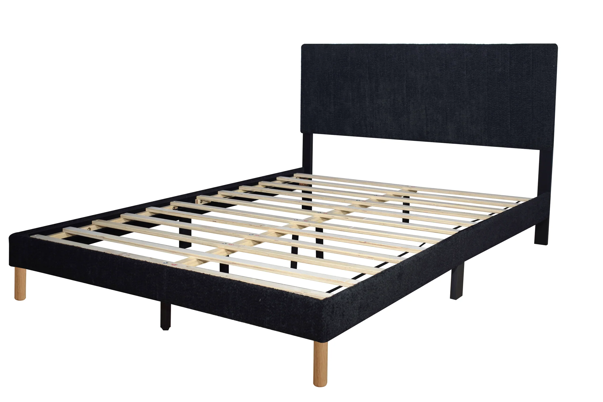 Bliss Black Full Platform Bed - Image 4