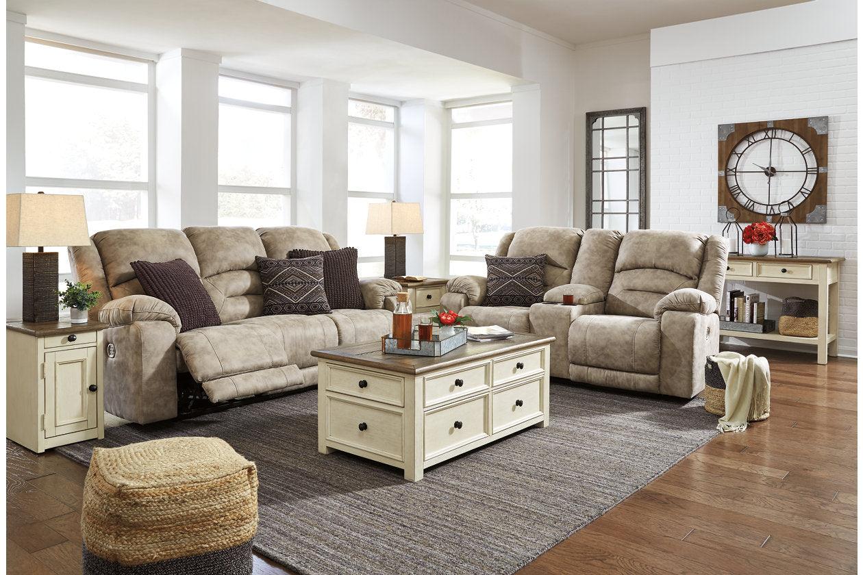 Bolanburg Two-tone Sofa/Console Table - Image 4