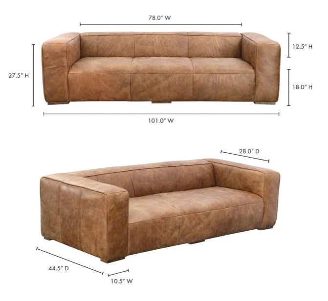 Bolton Sofa Cappuccino - Image 7