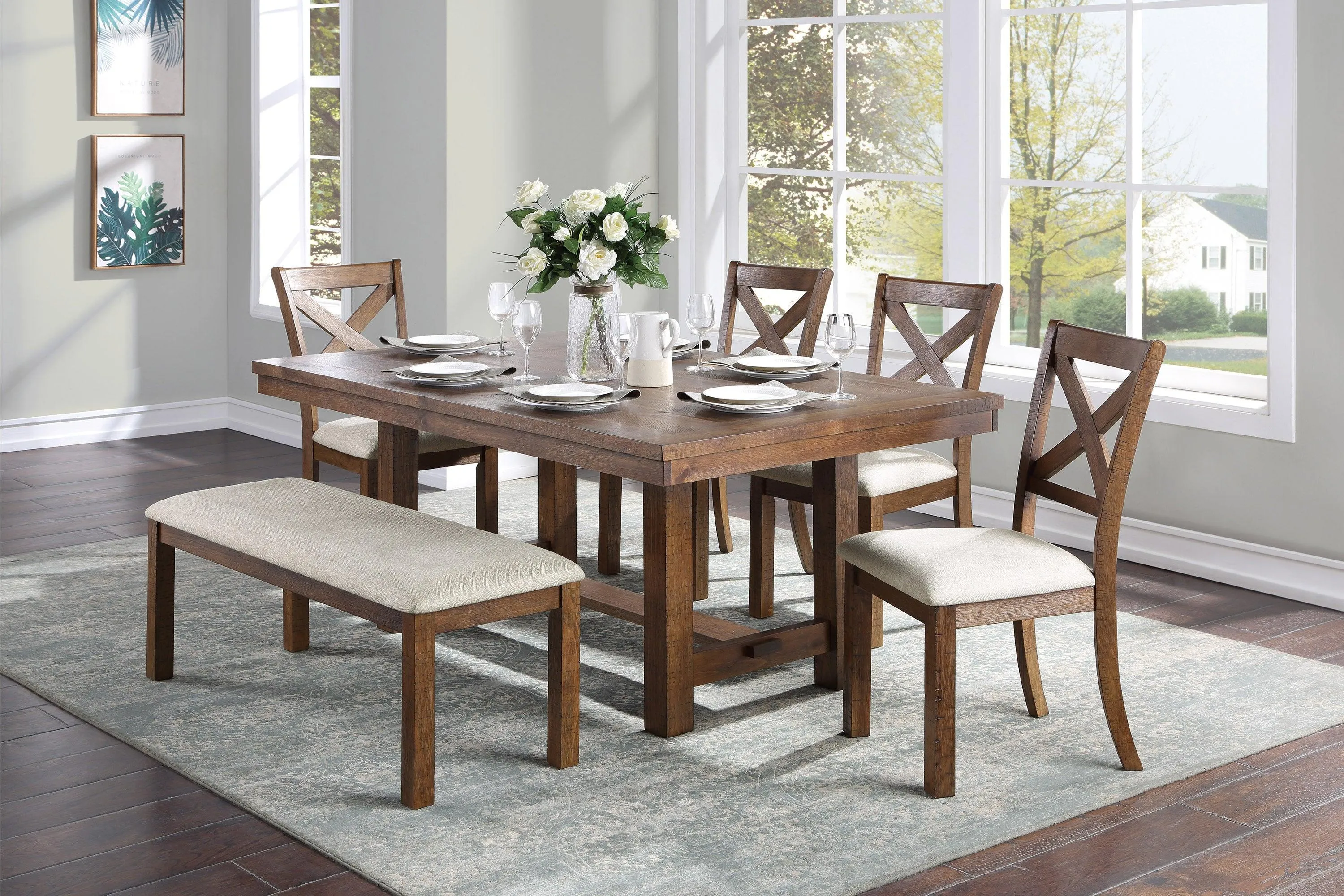 Bonner Brown Dining Table - Image 2