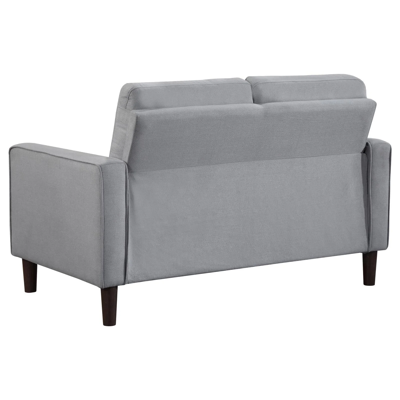 Bowen Gray 2-piece Upholstered Track Arms Tufted Sofa Set - Image 8