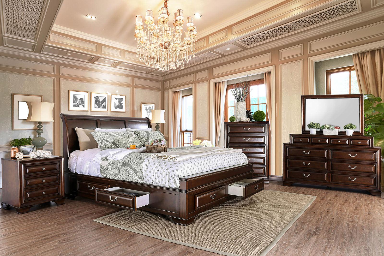 Brandt Brown Cherry Dresser - Image 4
