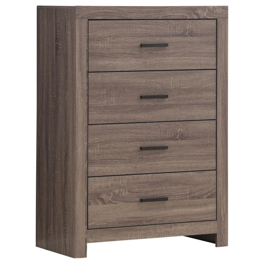 Brantford Barrel Oak 5-Piece Queen Bedroom Set - Image 11