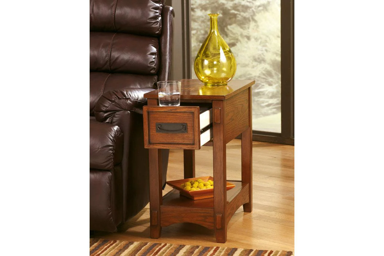Breegin Brown Chairside End Table - Image 12