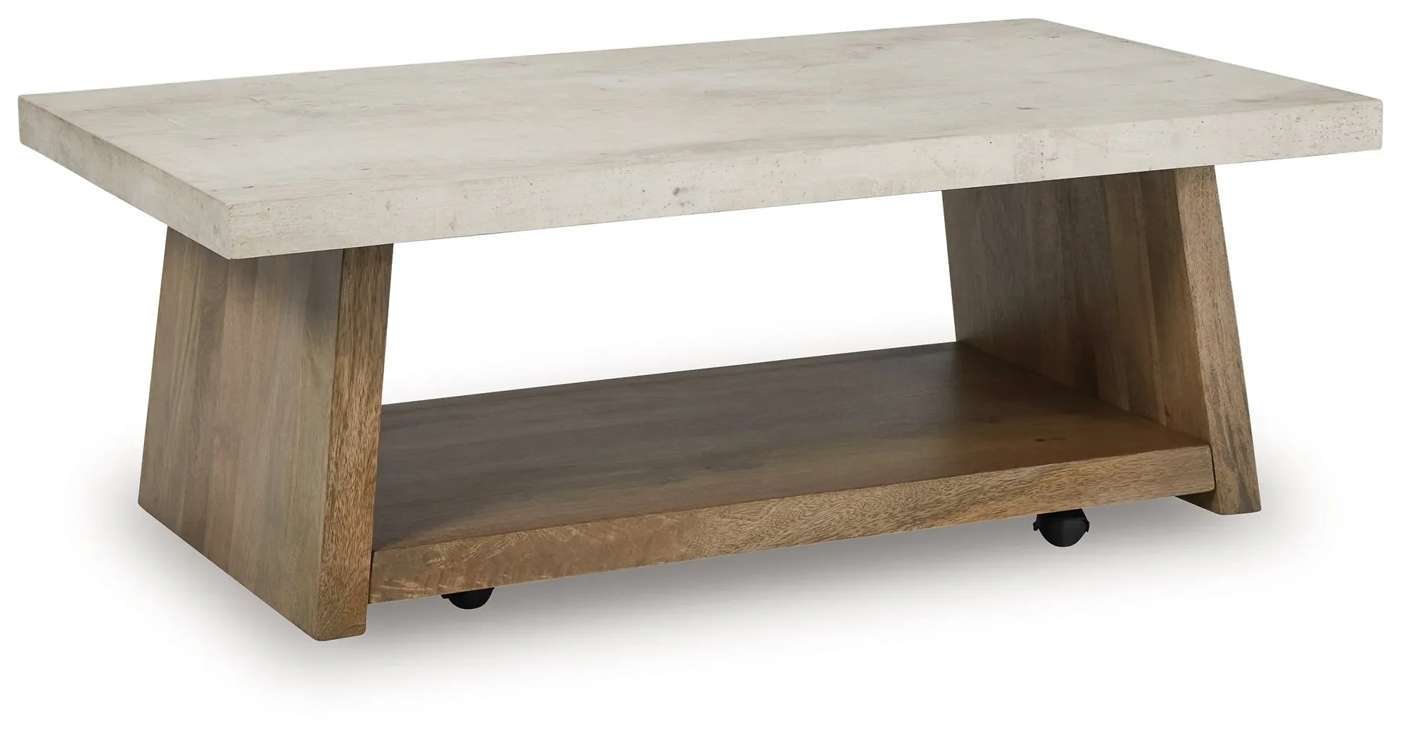 Brendalhouse Light Brown Coffee Table - Image 2