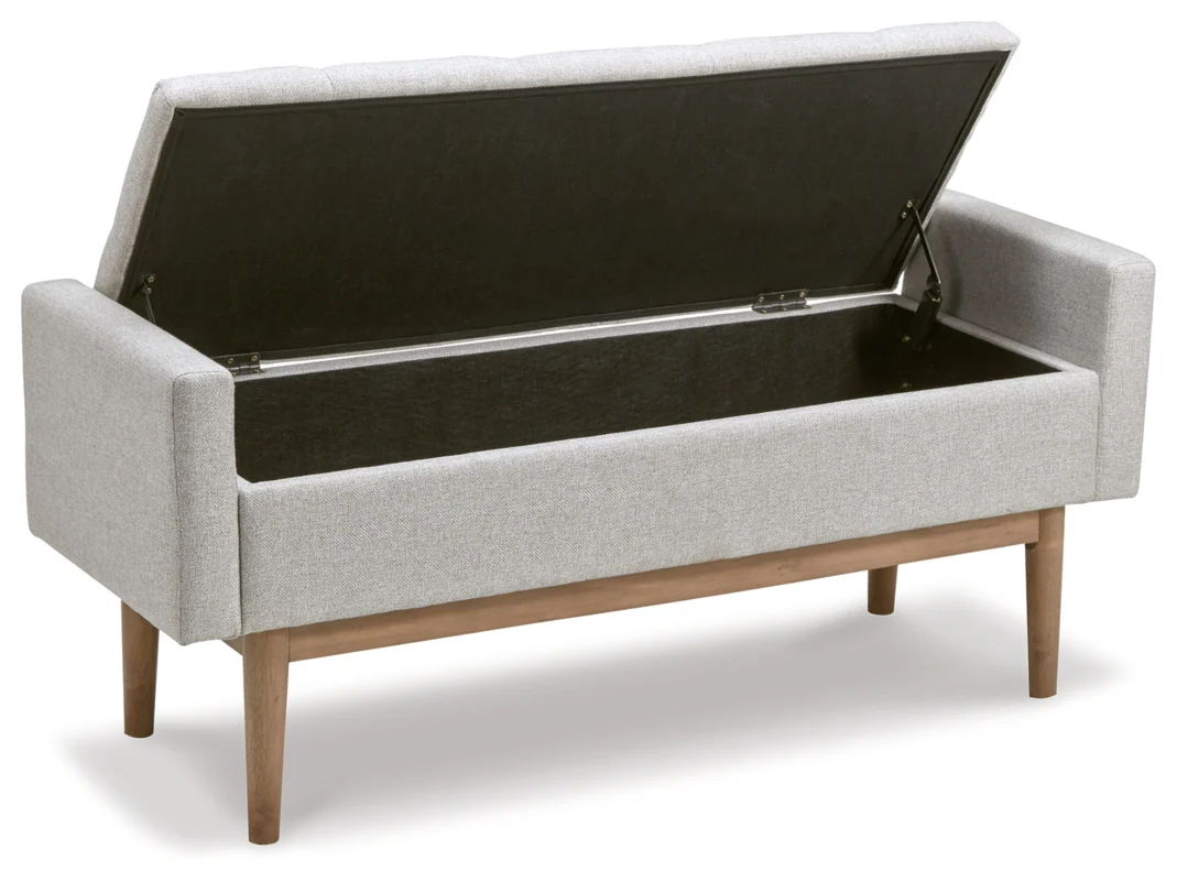 Briarson Beige/Brown Storage Bench - Image 9