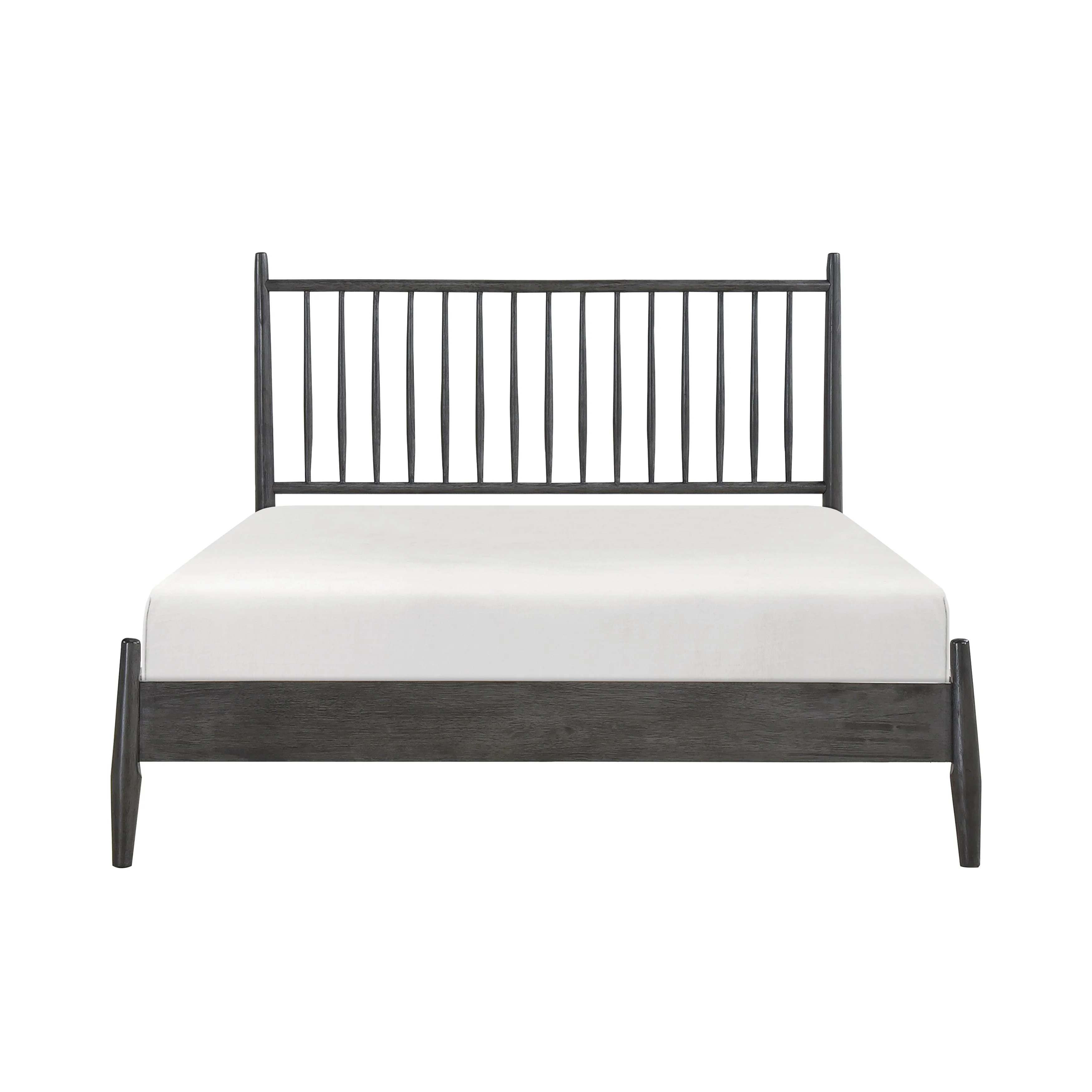 Brickell Gray Queen Platform Bed - Image 8