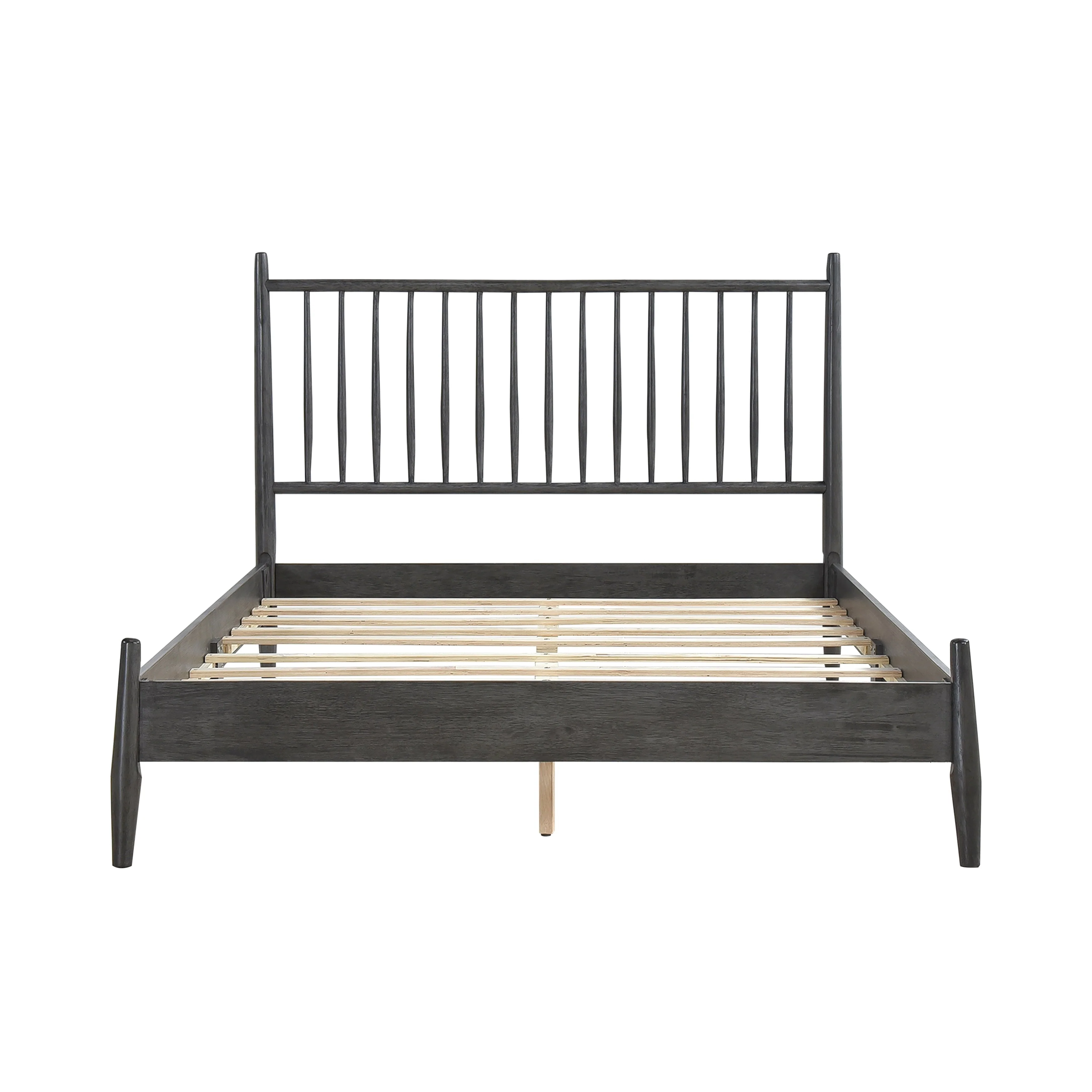 Brickell Gray Twin Platform Bed - Image 3