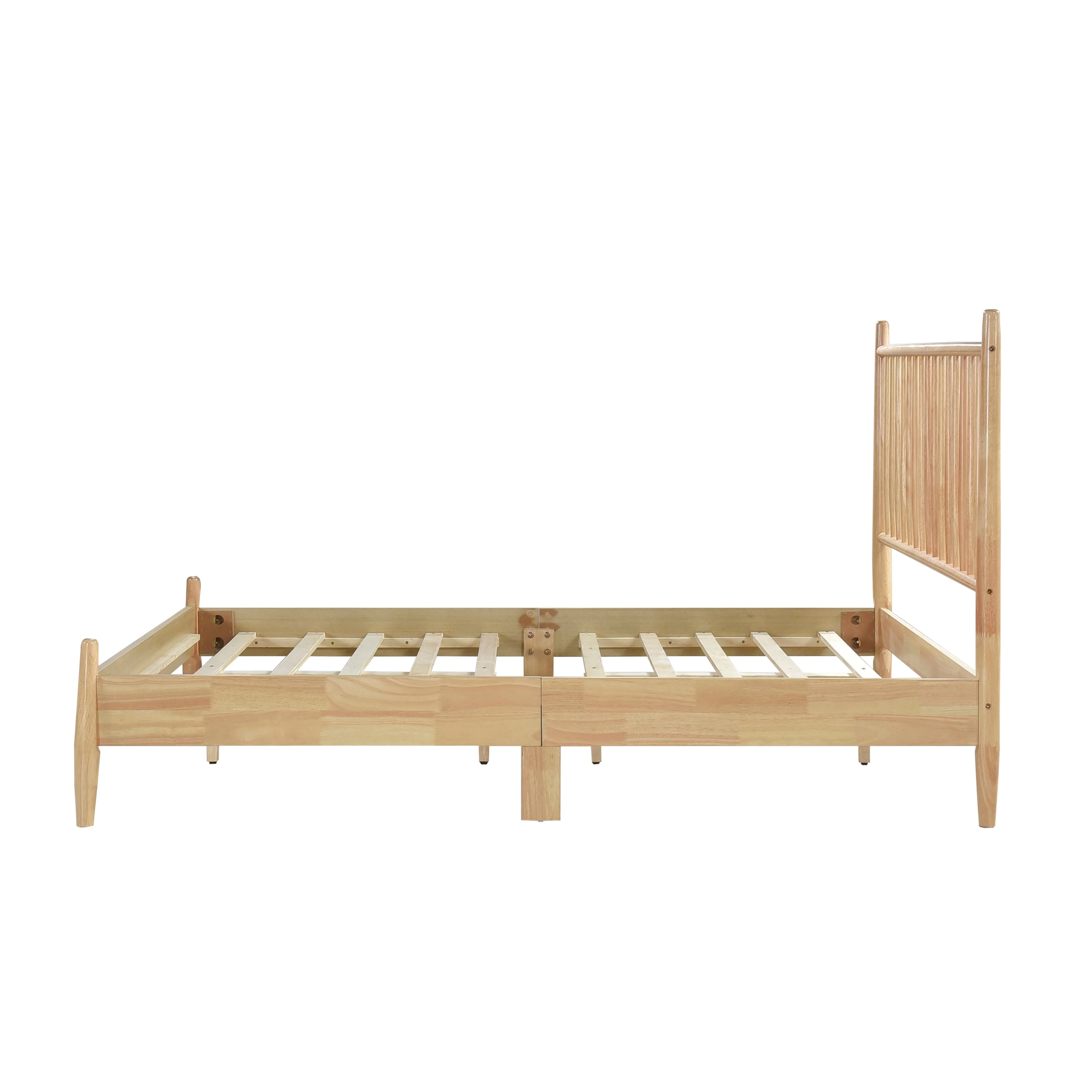 Brickell Natural Queen Platform Bed - Image 5