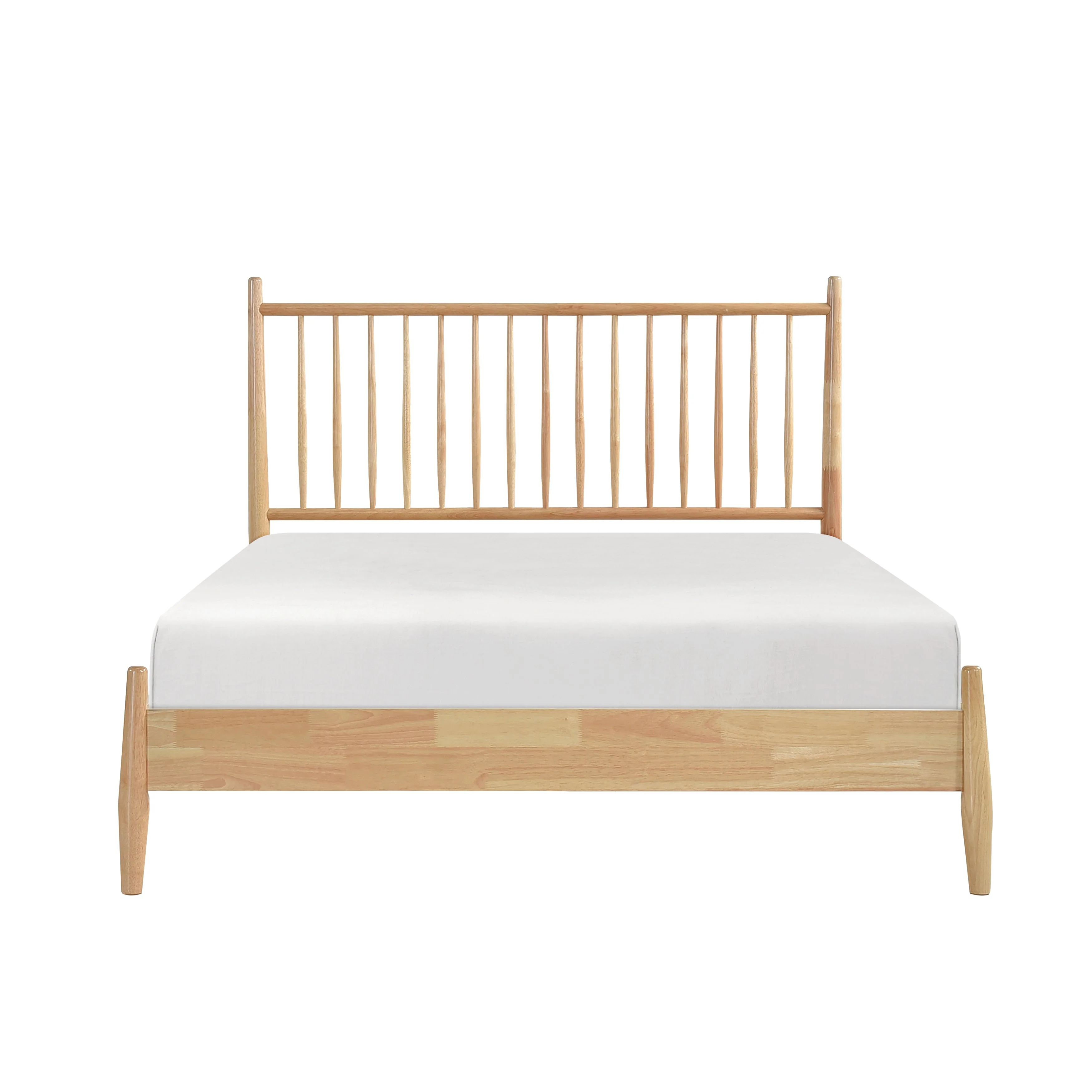 Brickell Natural Queen Platform Bed - Image 8