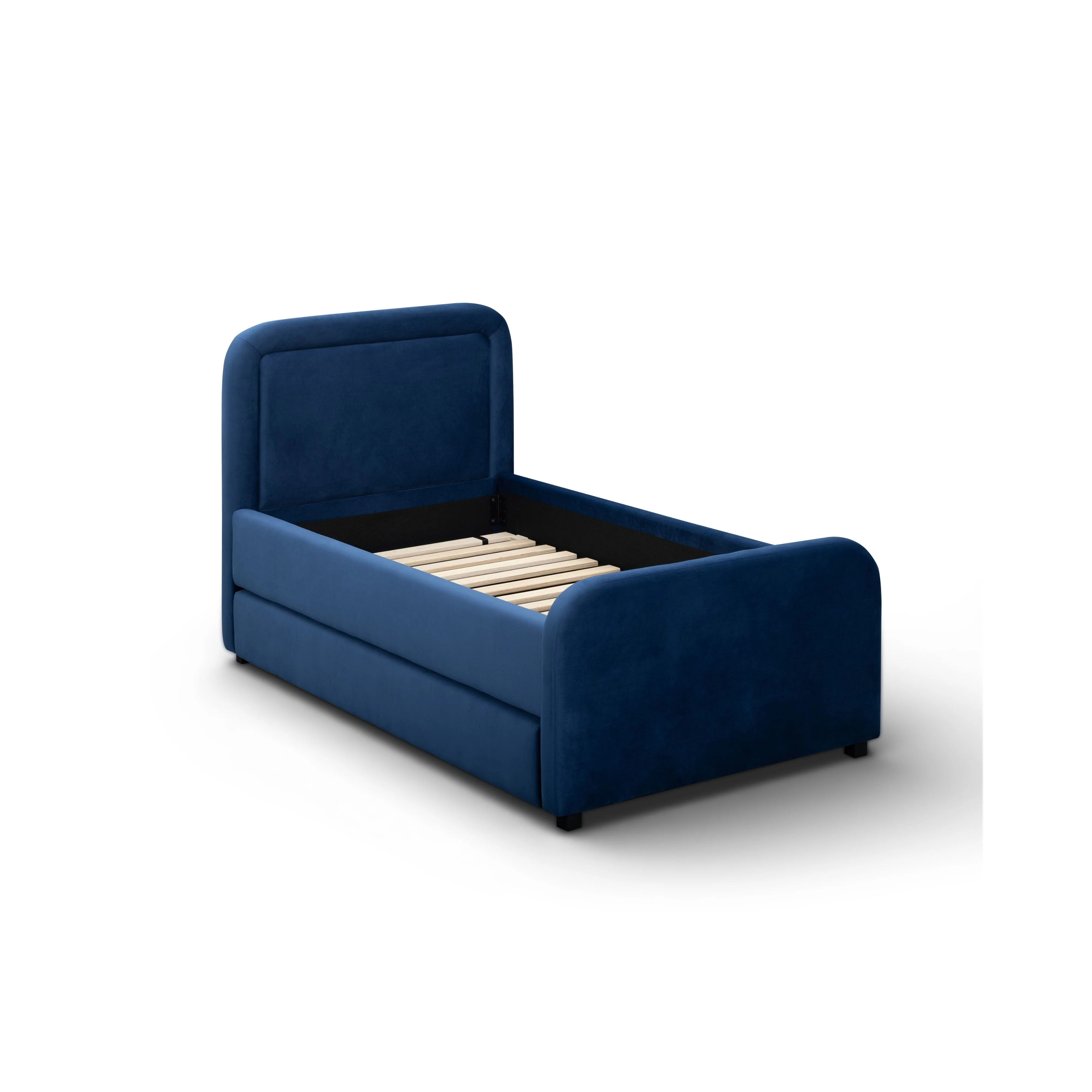 Briella Performance Velvet Trundle Bed in Twin - Image 16