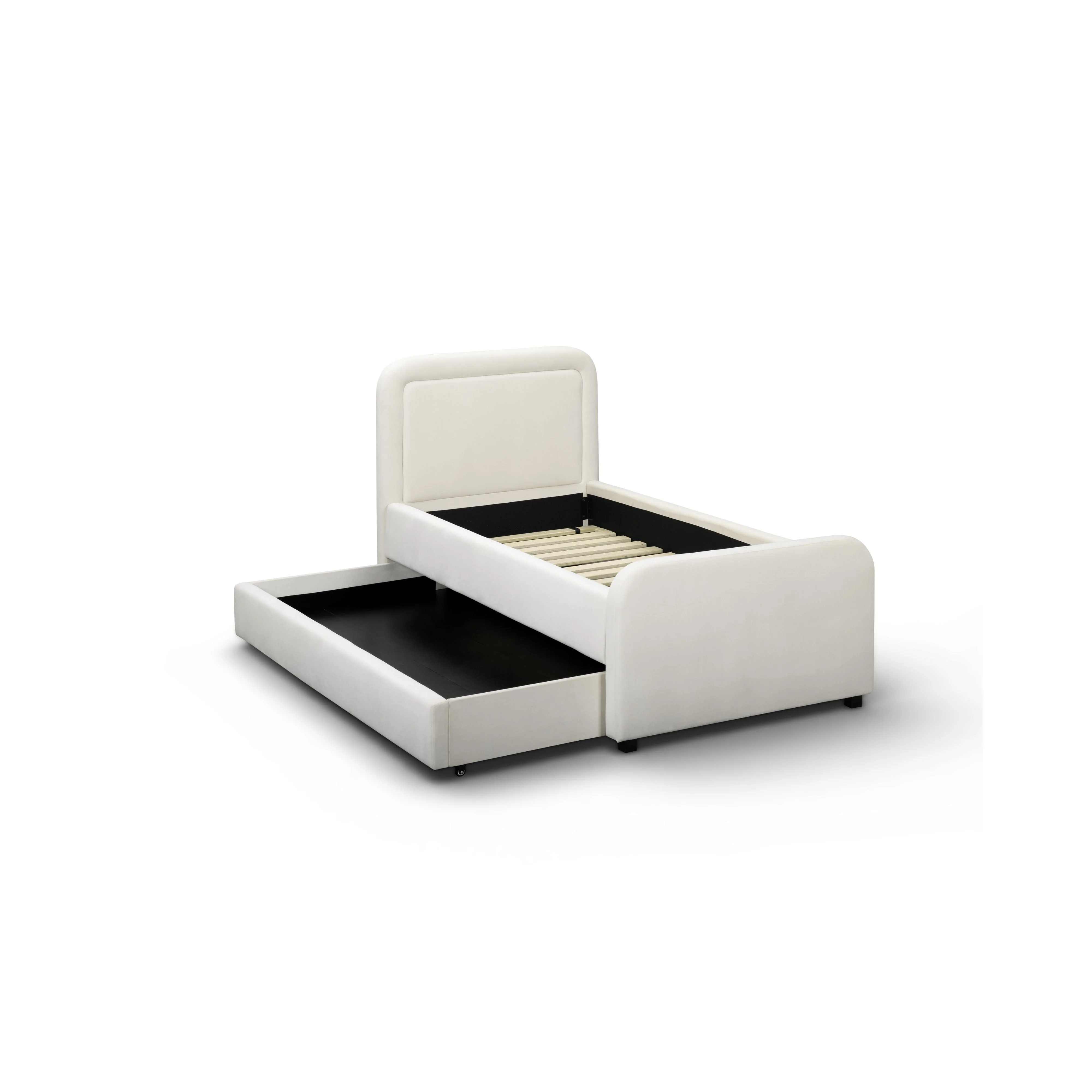 Briella Performance Velvet Trundle Bed in Twin - Image 27