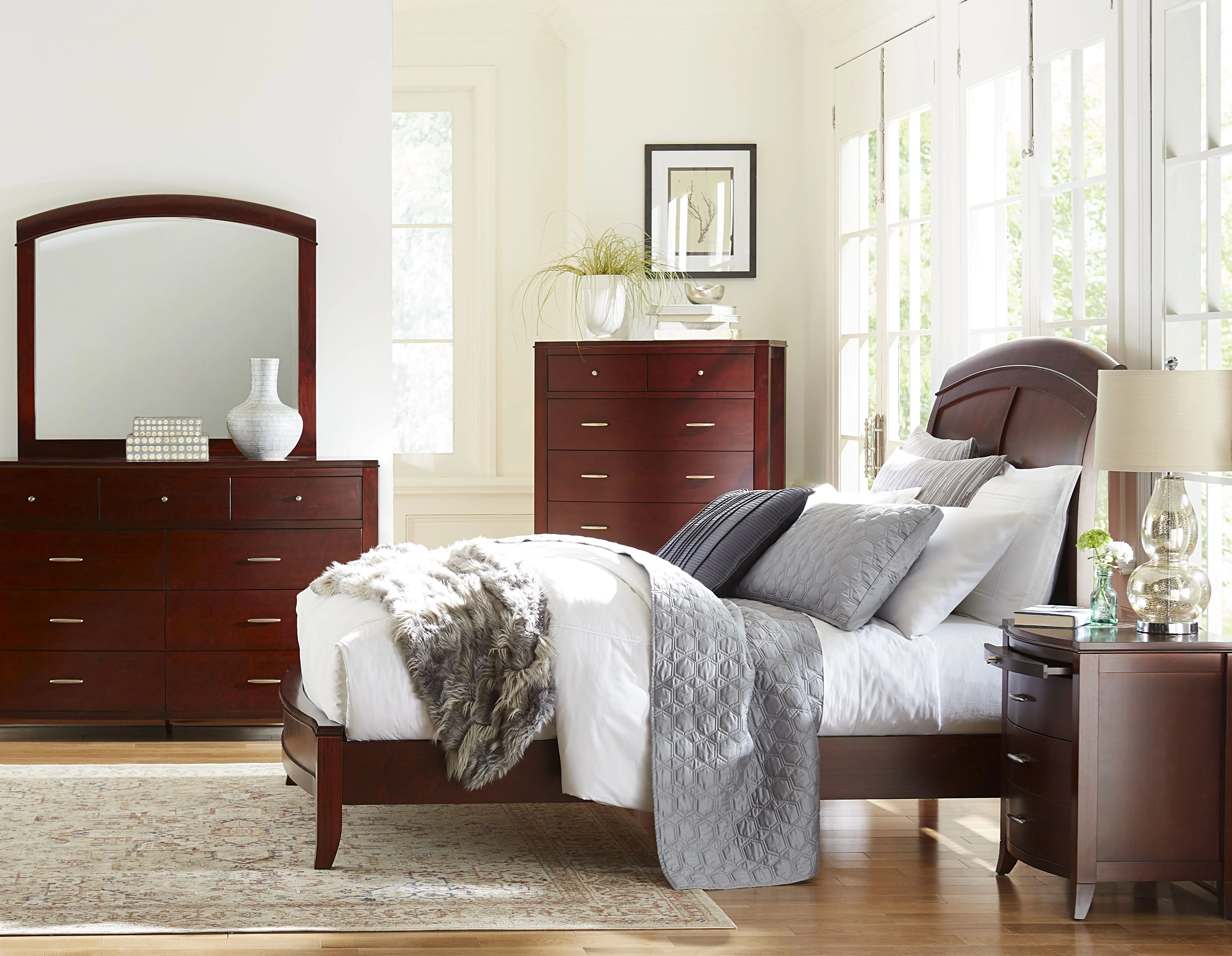 Brighton Nine Drawer Dresser In Cinnamon - Image 4