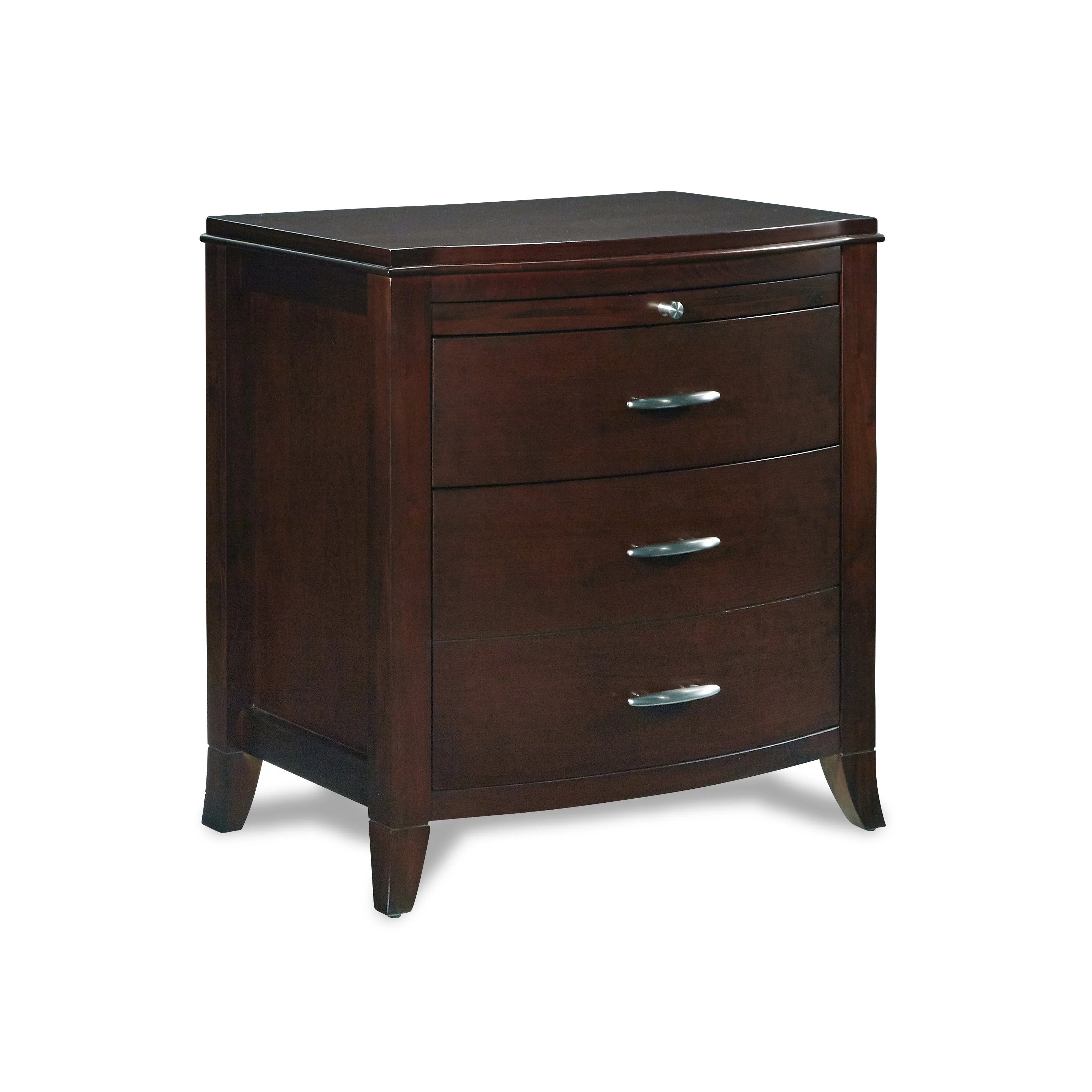 Brighton Two Drawer Nightstand in Cinnamon - Image 4