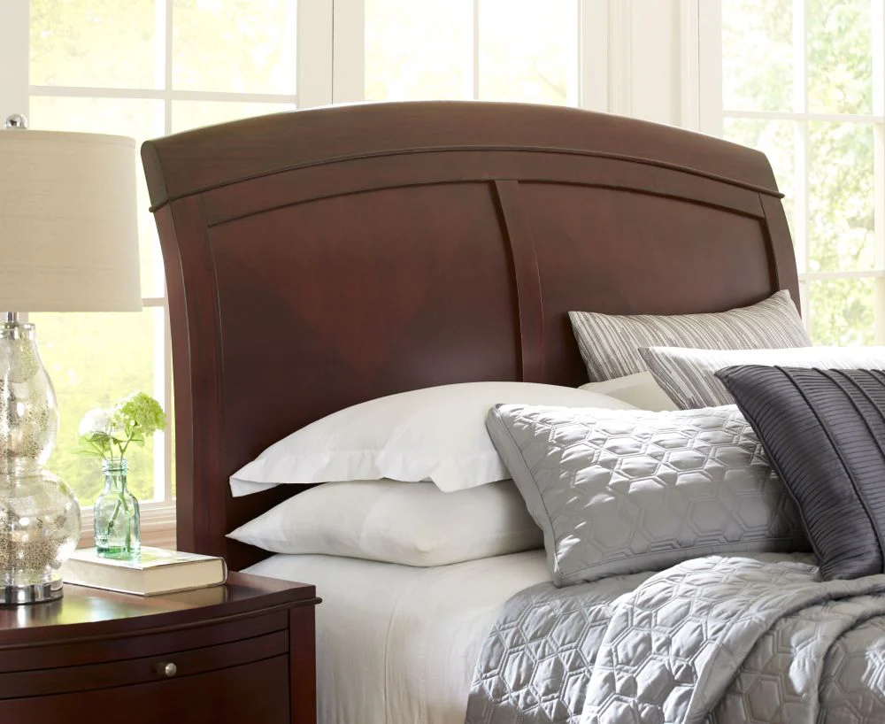 Brighton Wood California King Sleigh Bed in Cinnamon - Image 4