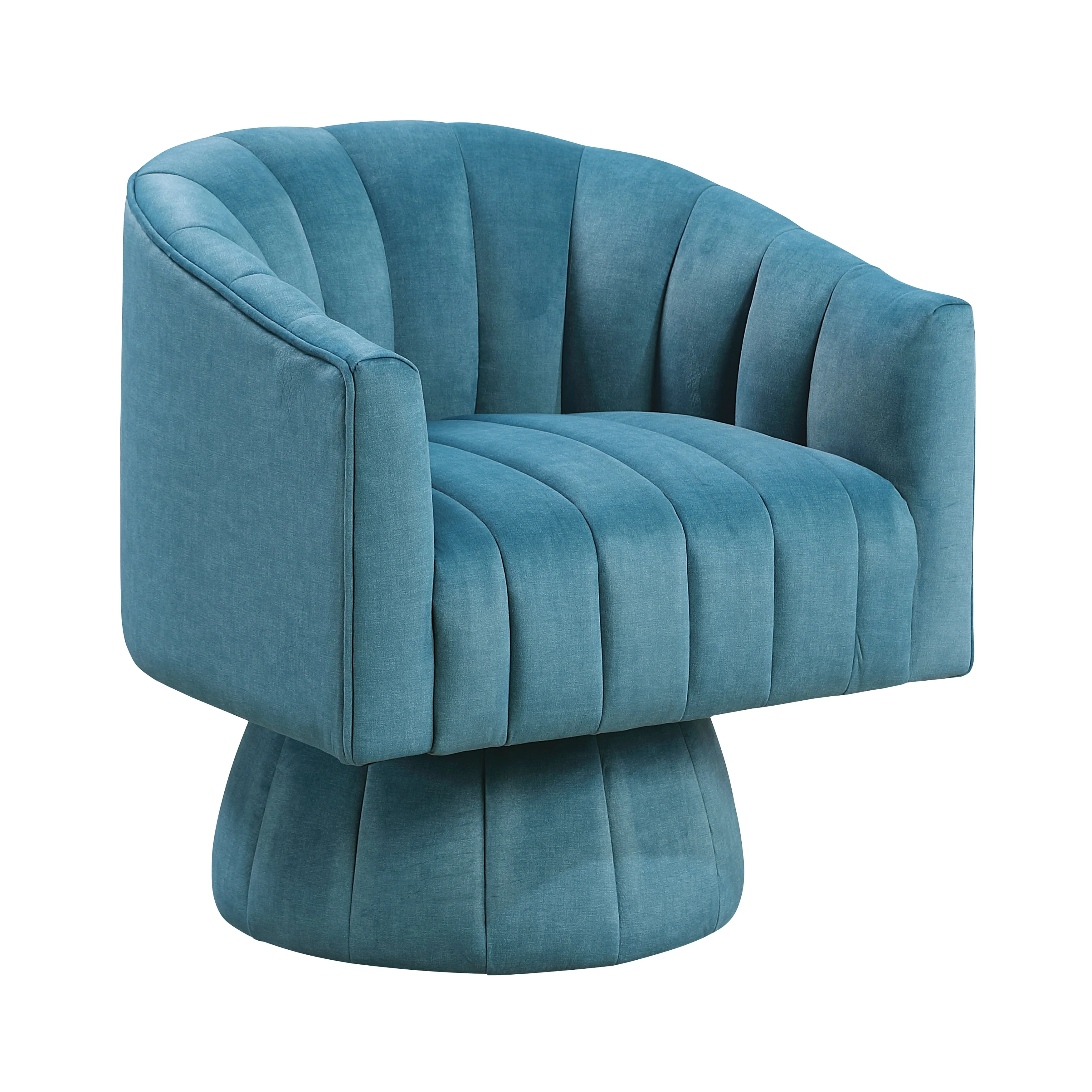 Bristol Dark Teal Swivel Chair - Image 2