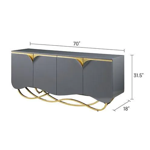 Brivo Grey Console Table - Image 6
