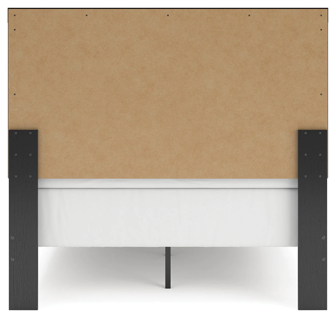 Broachmyn Black/Gray Full Panel Bed - Image 4
