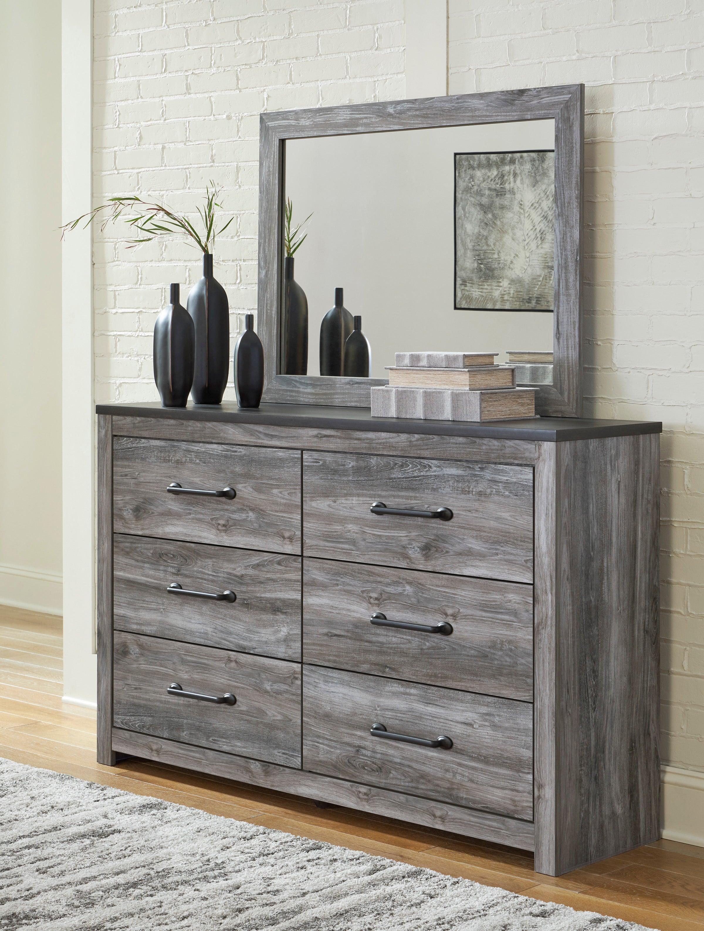 Bronyan Dark Gray Panel Bedroom Set - Image 3