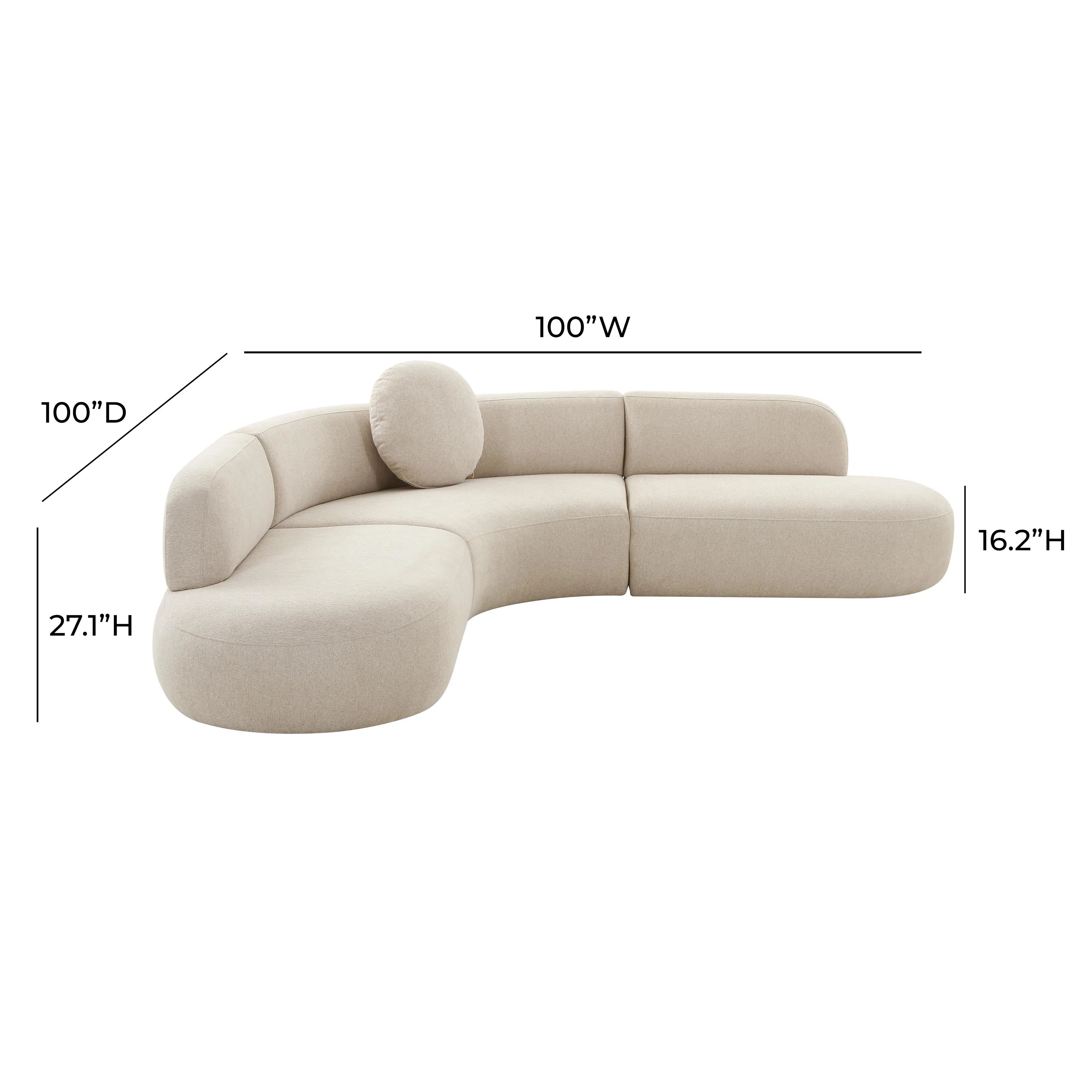 Broohah Upholstered Sectional - Image 12