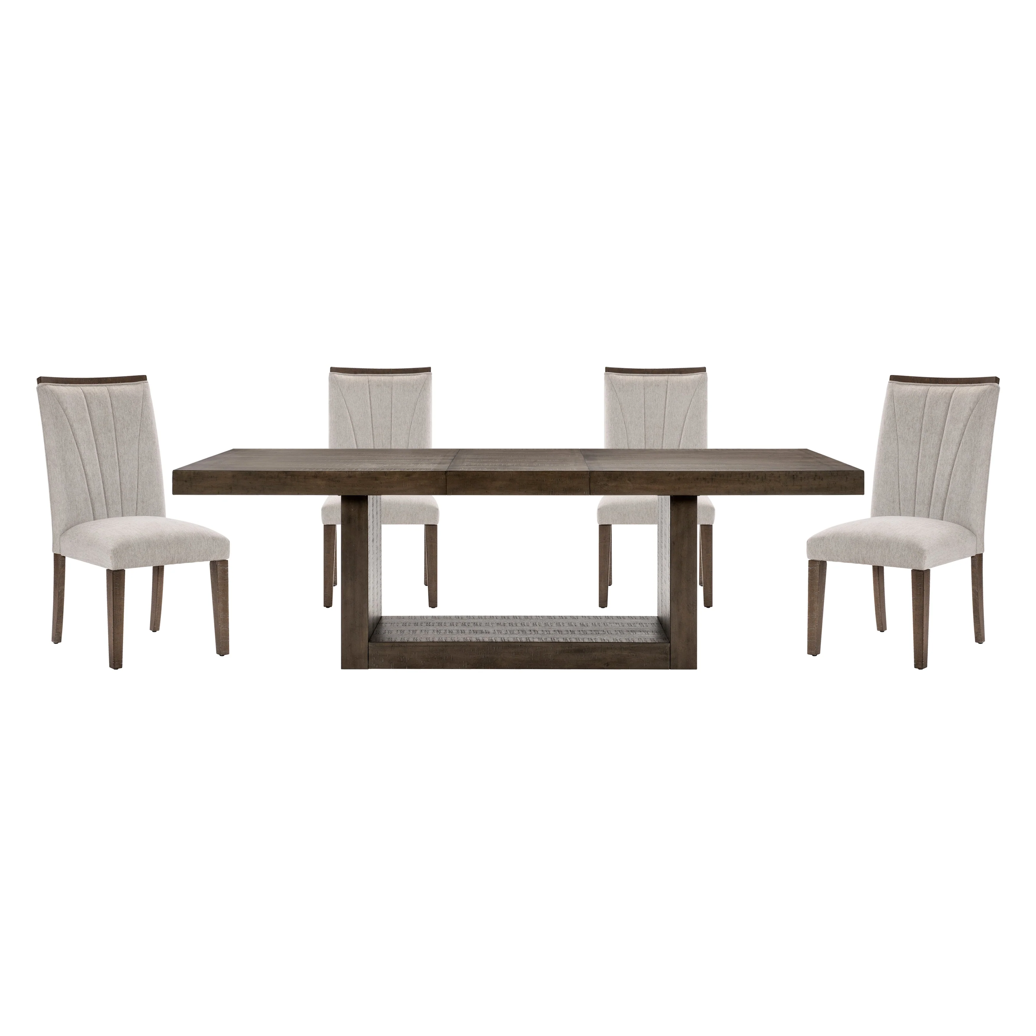 Brookings Gray/Brown Dining Set - Image 2