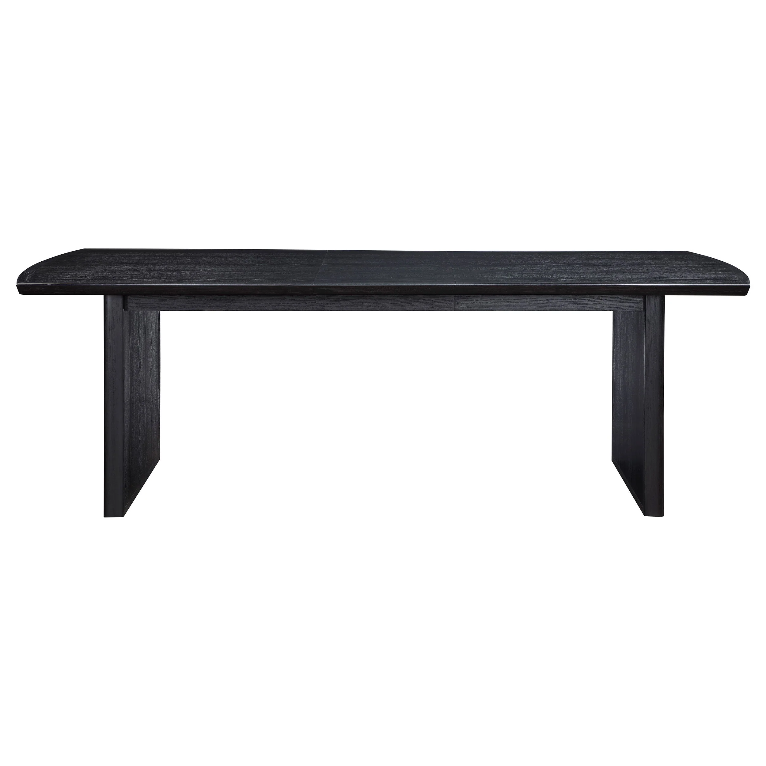 Brookmead Black/Ivory 5-piece Extension Leaf Dining Table Set - Image 4