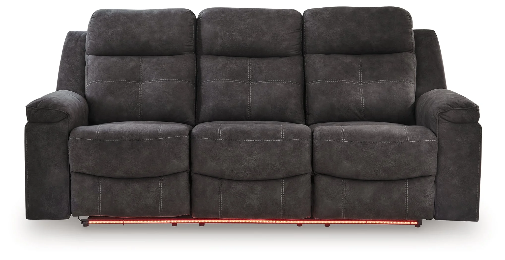 Brysonview Charcoal Reclining Sofa - Image 9