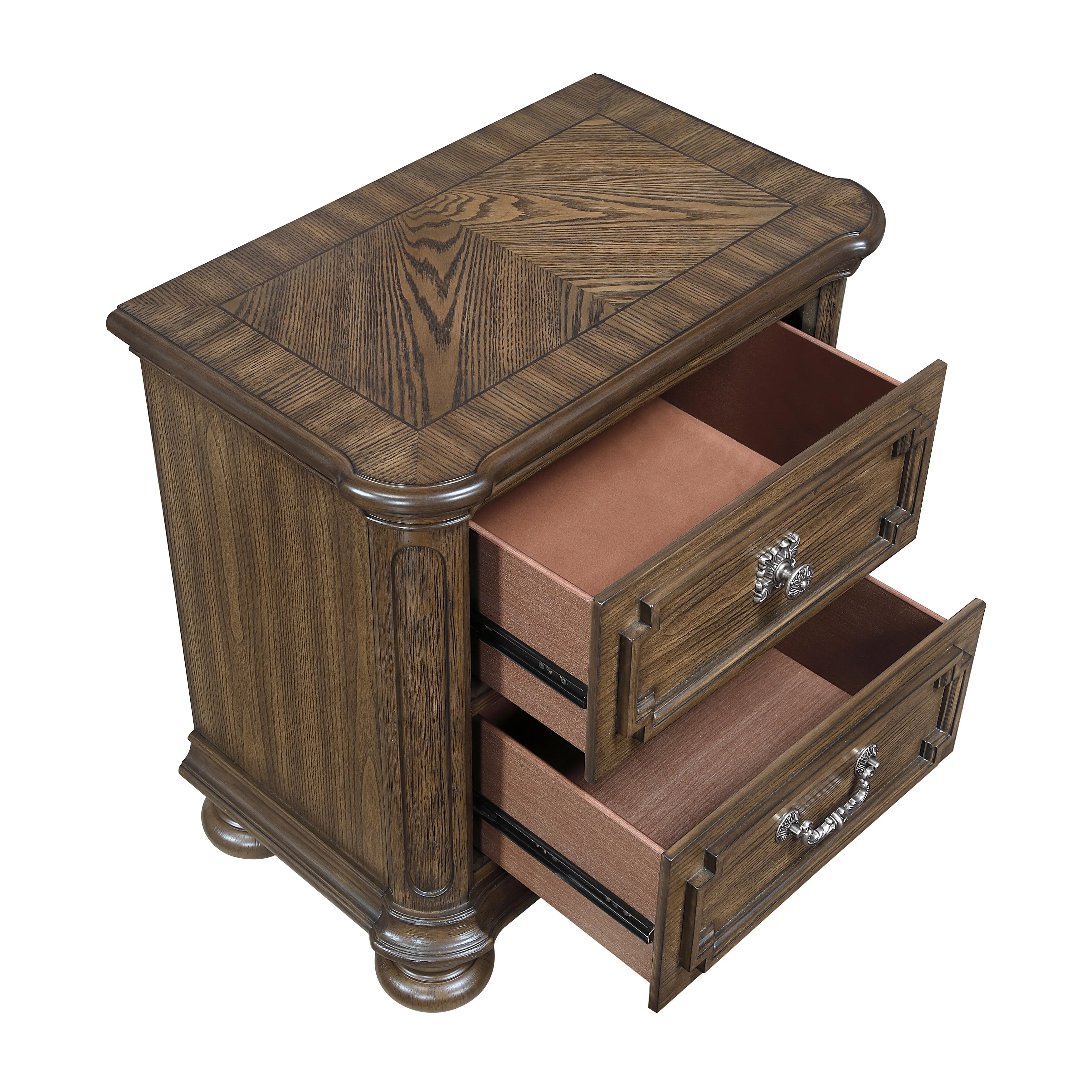 Buckingham Brown Nightstand - Image 6