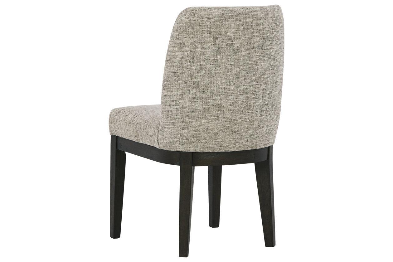Burkhaus Dark Brown Dining Chair, Set of 2 - Image 5