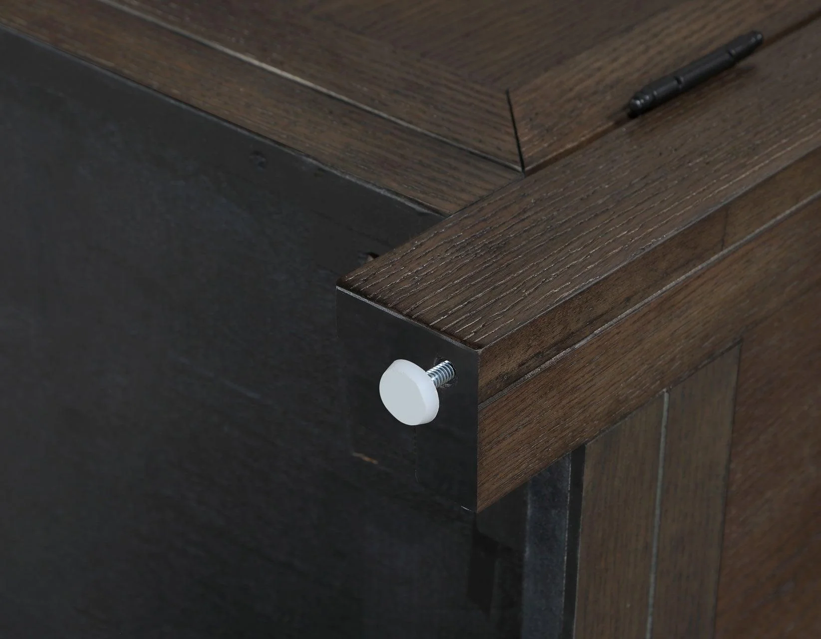 Burlington Cocoa Curio with Black Interior - Image 6