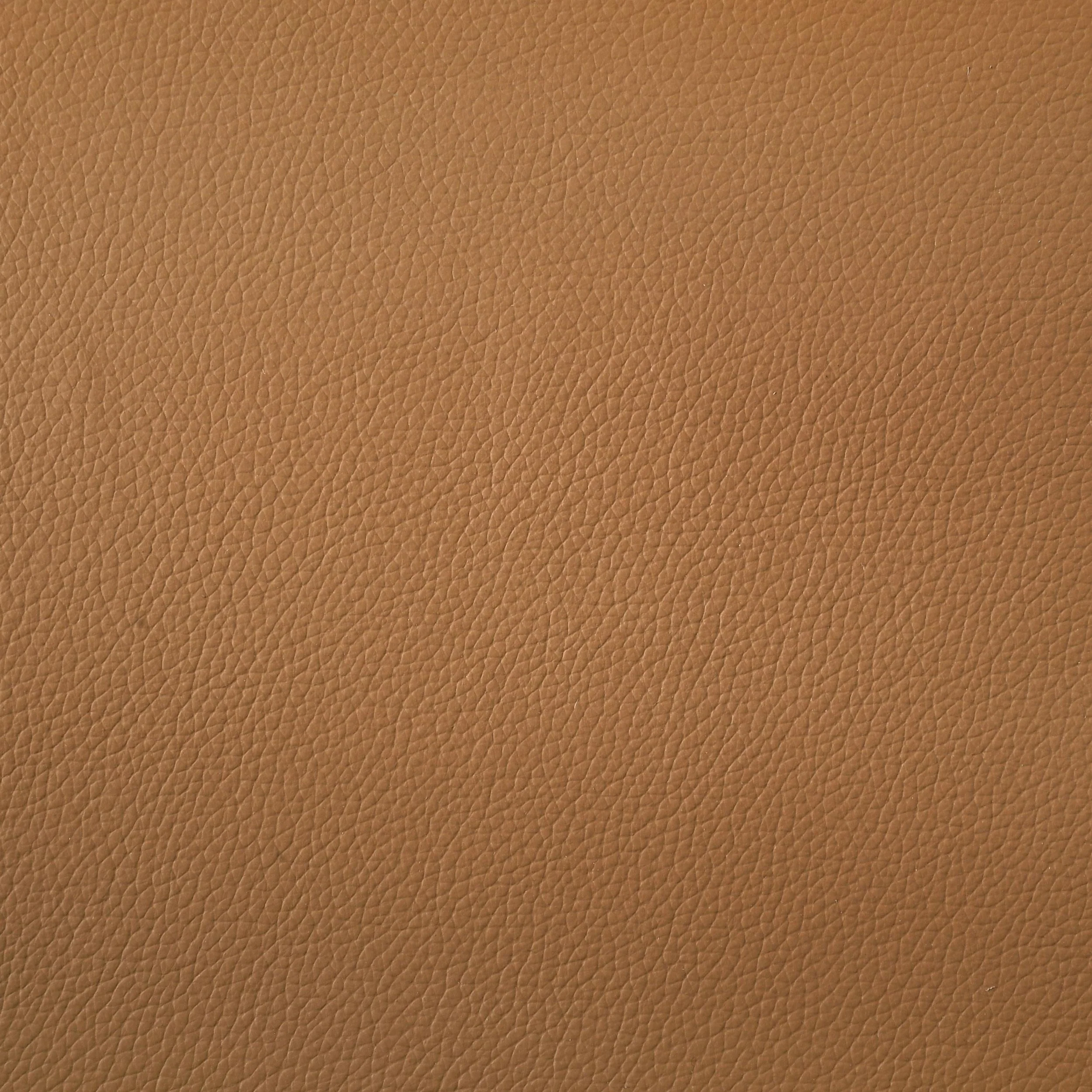 Buxton Orange Top Grain Leather Upholstered Loveseat - Image 10