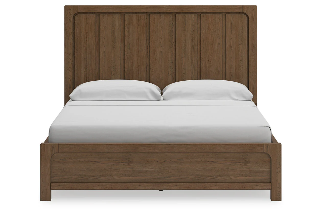 Cabalynn Light Brown Panel Storage Bedroom Set - Image 3