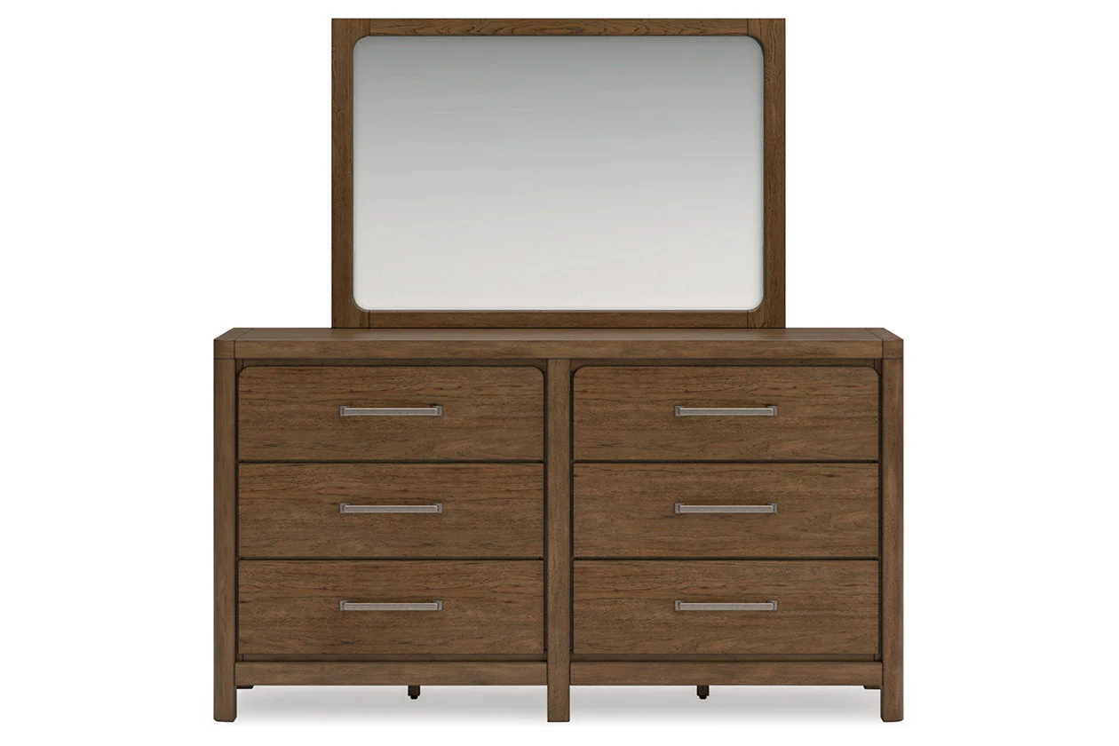 Cabalynn Light Brown Panel Storage Bedroom Set - Image 9