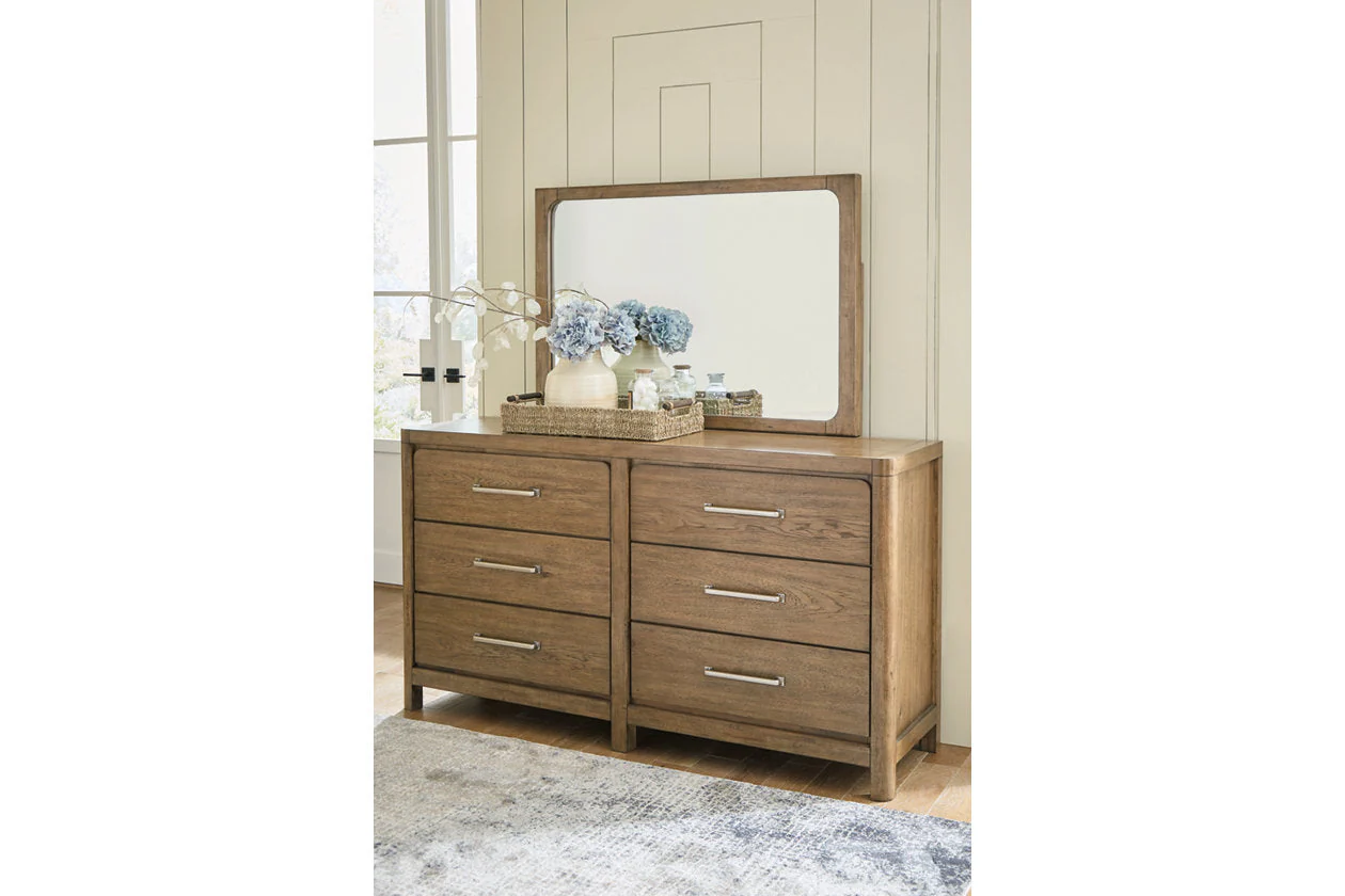 Cabalynn Light Brown Storage Platform Bedroom Set - Image 8