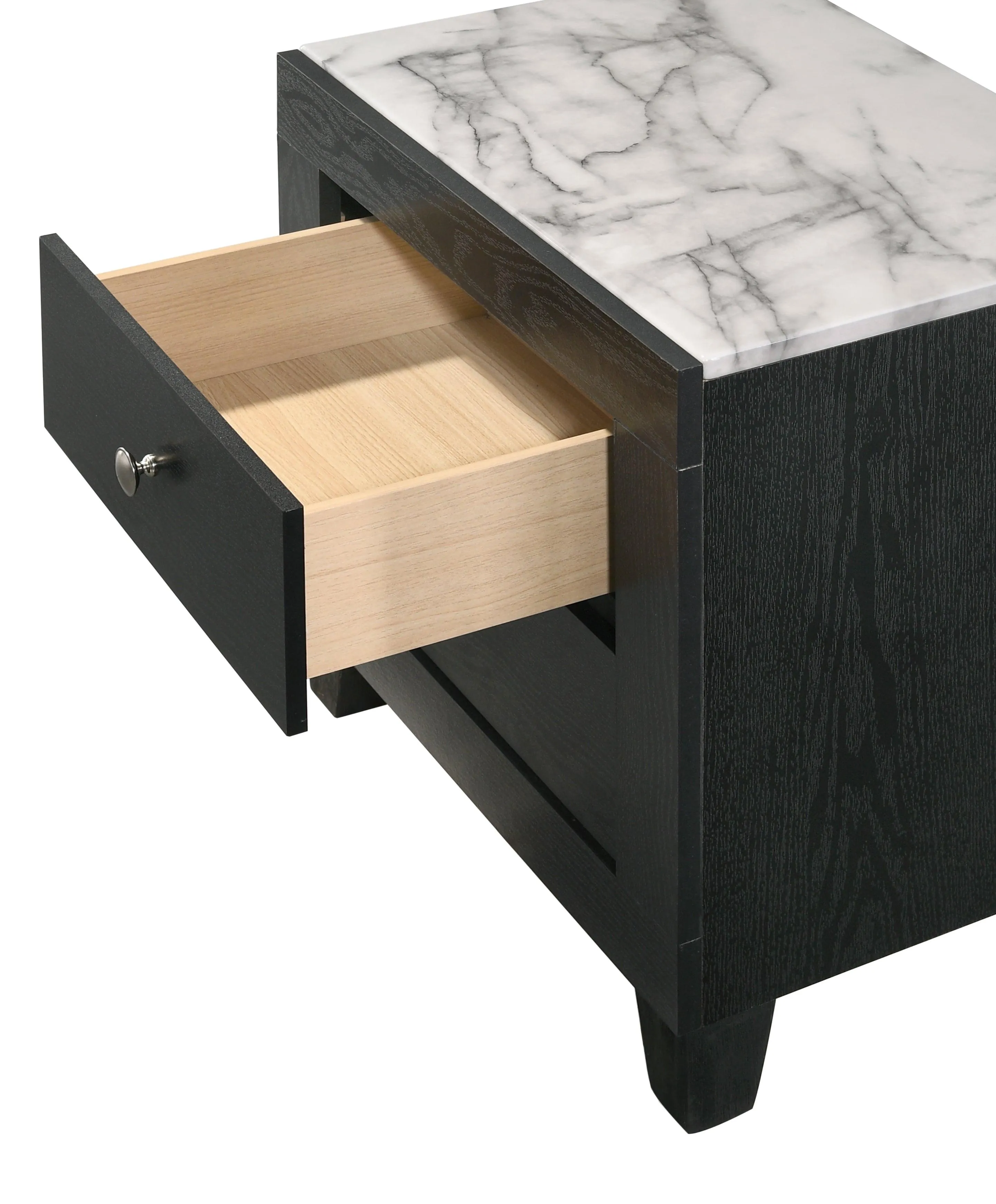 Cadence Black LED Panel Bedroom Set - Image 9