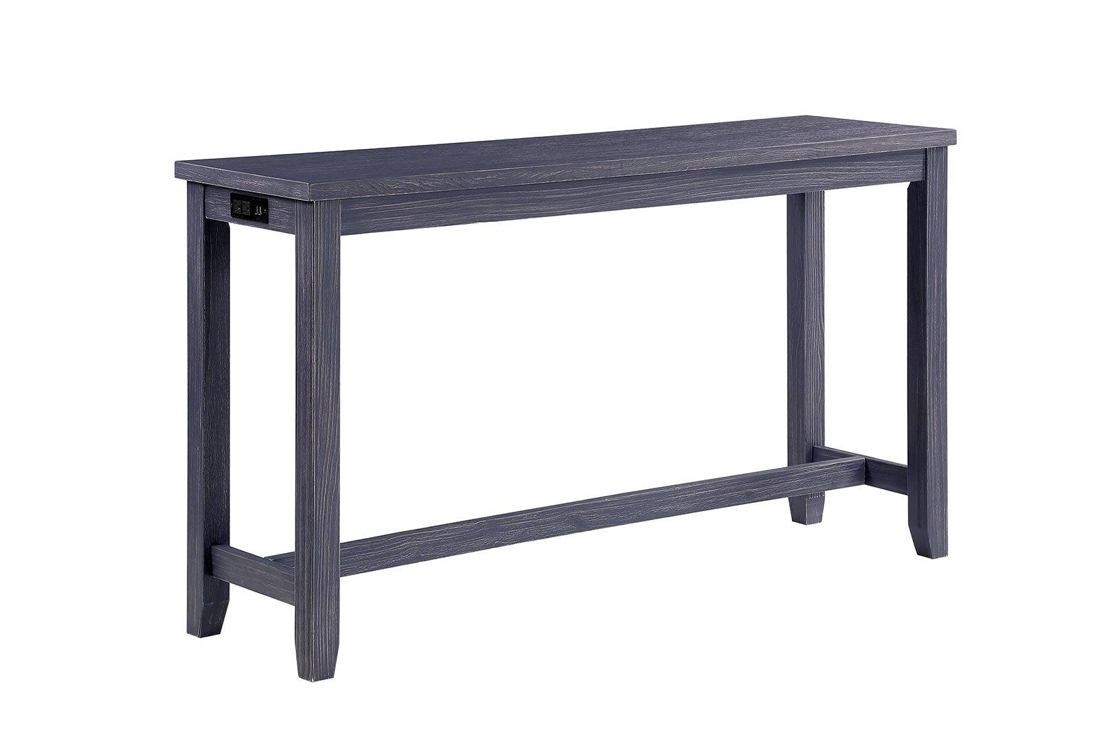 Caerleon Antique Blue/Gray 4 Pc. Counter Ht. Set - Image 2