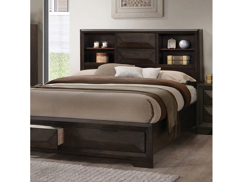 Caistor Espresso Eastern King Bed