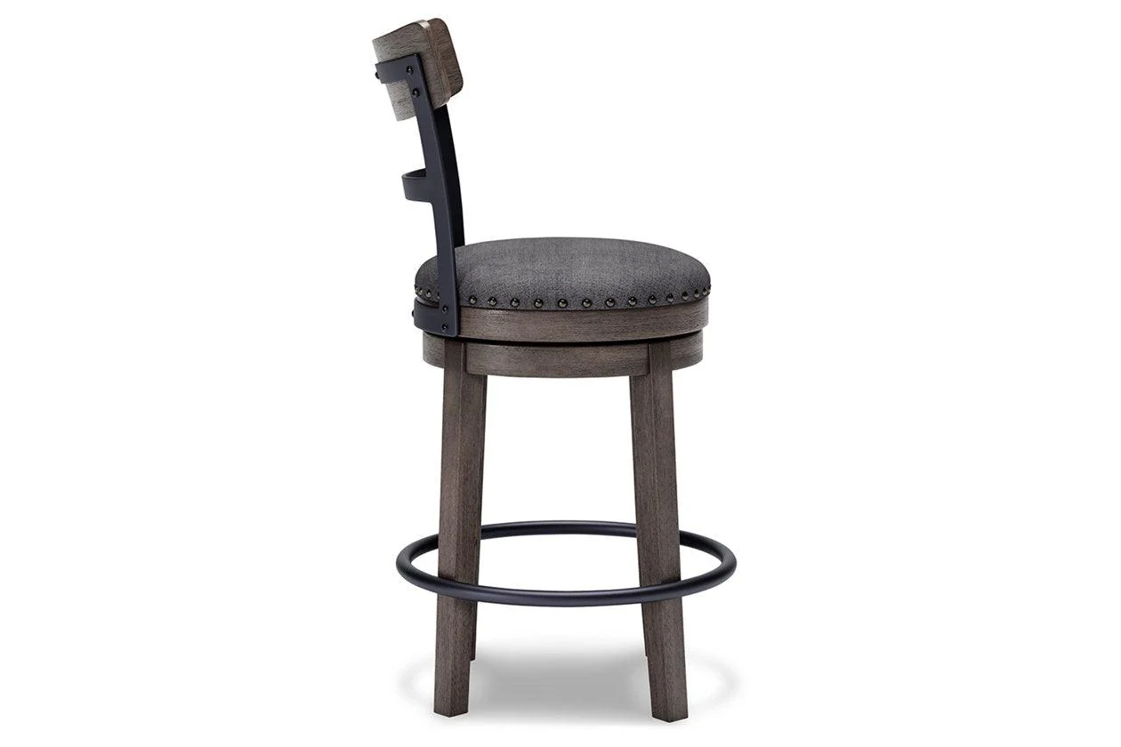 Caitbrook Gray Counter Height Barstool - Image 6