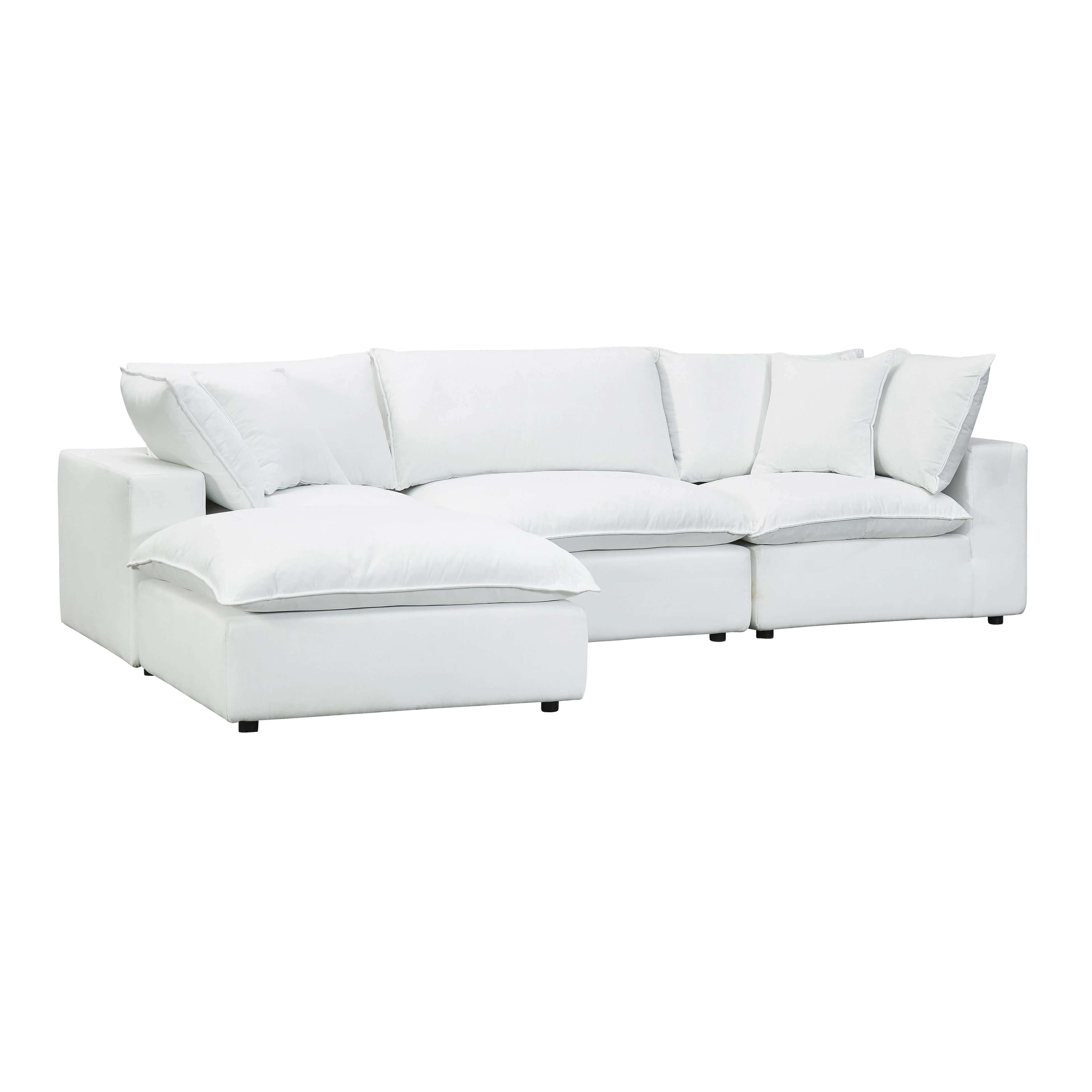 Cali Performance Fabric Modular 4-Piece Sectional - Image 7