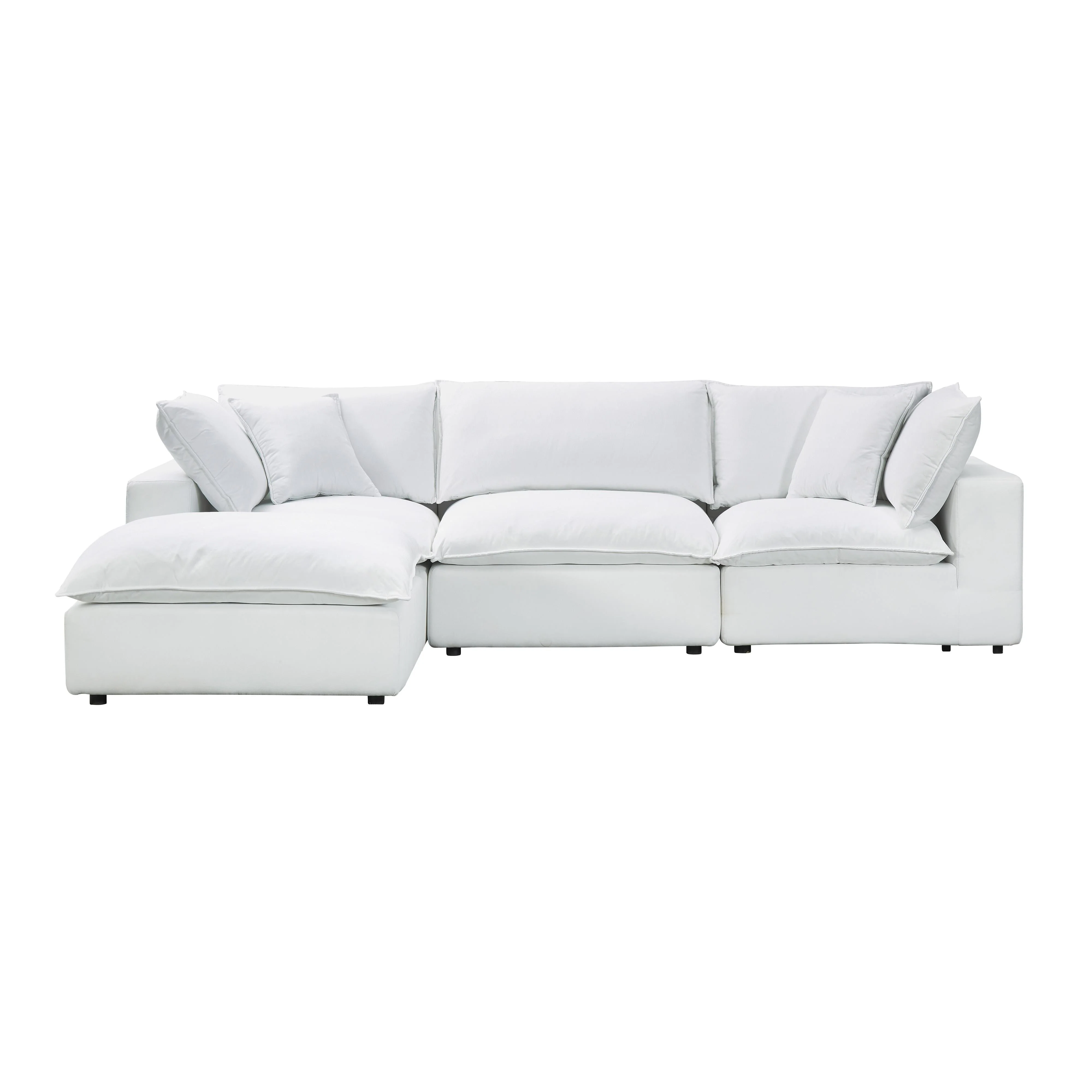 Cali Performance Fabric Modular 4-Piece Sectional - Image 9