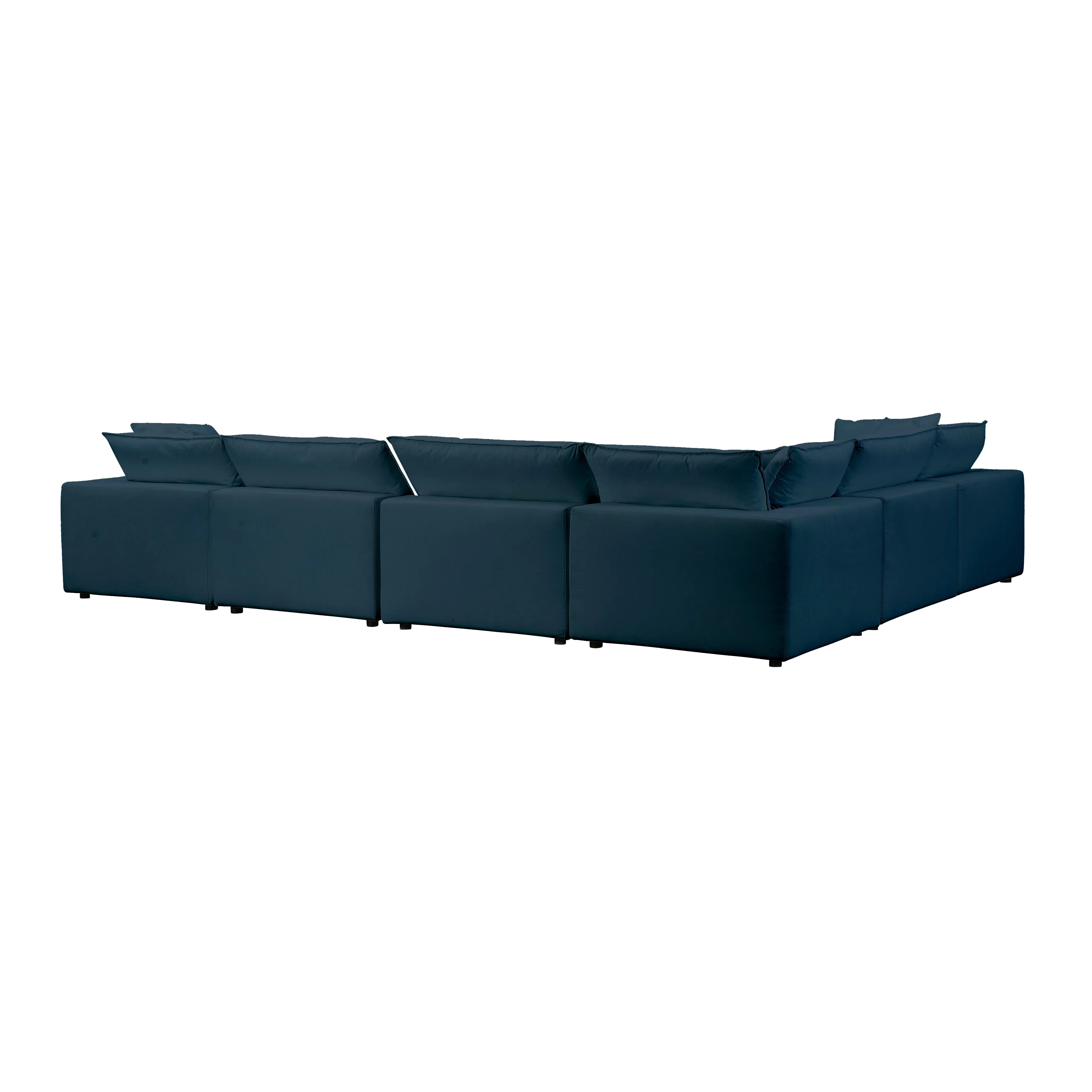 Cali Performance Fabric Modular 7-Piece Large Chaise Sectional - Image 22