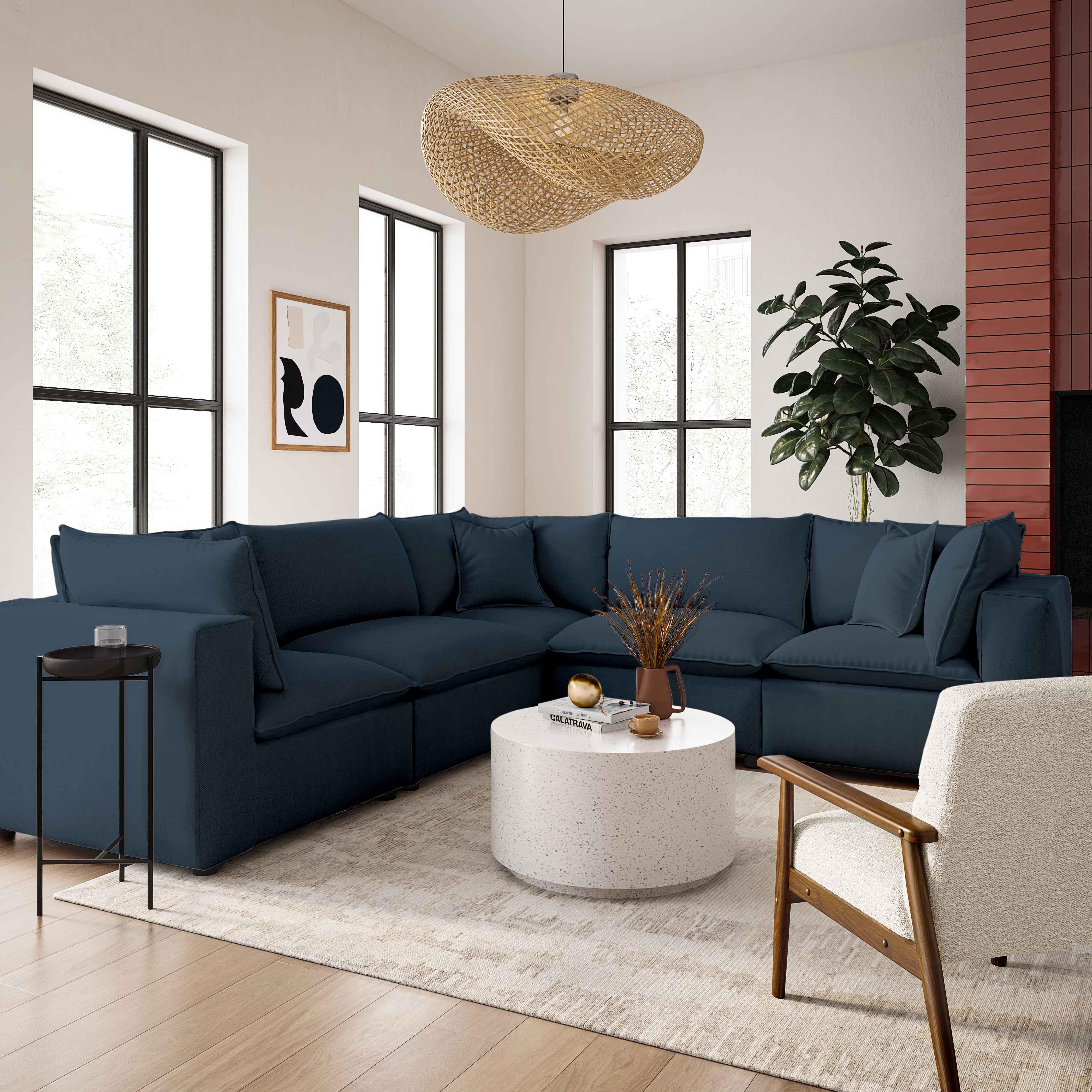 Cali Performance Fabric Modular Corner Chair - Image 25