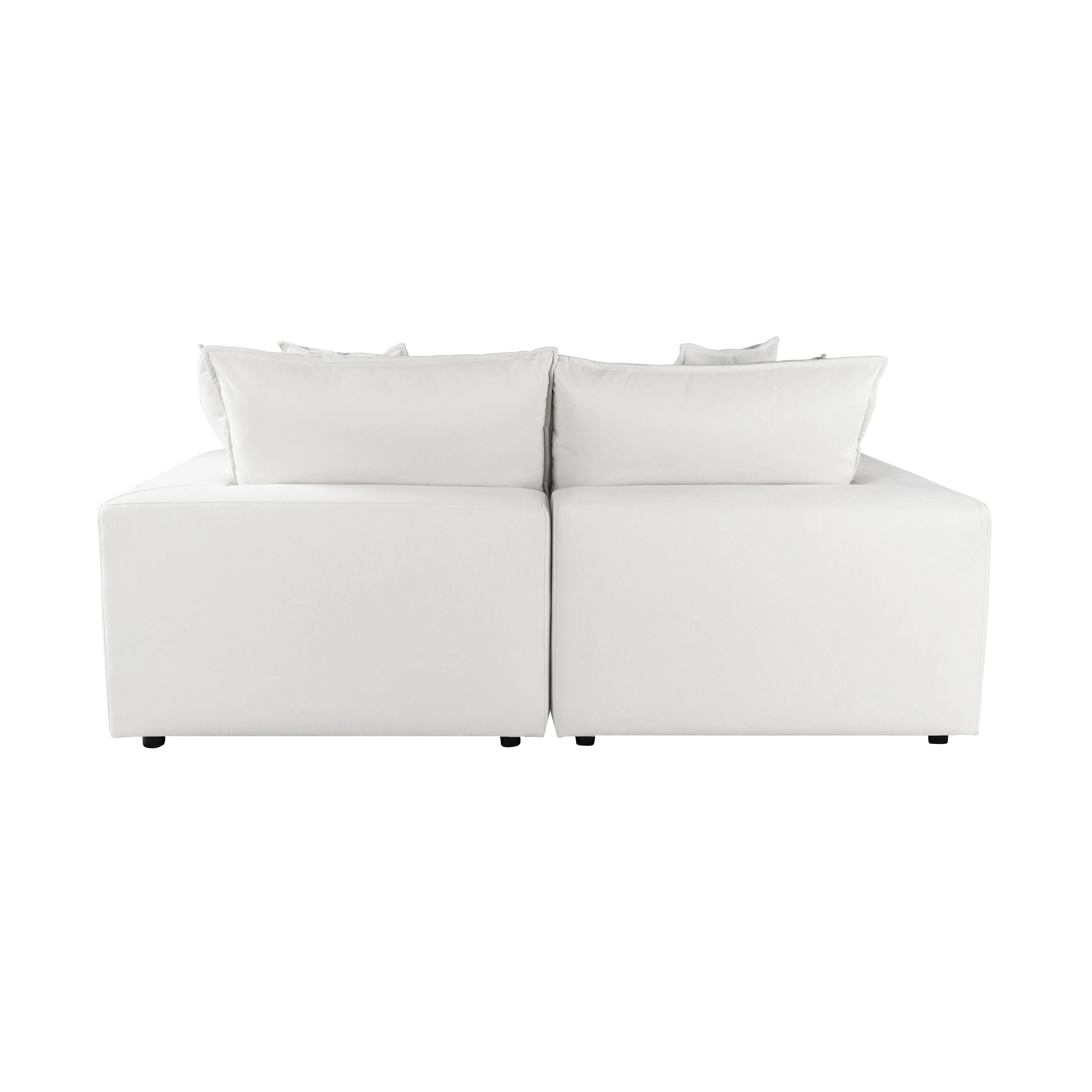 Cali Performance Fabric Modular Loveseat - Image 12