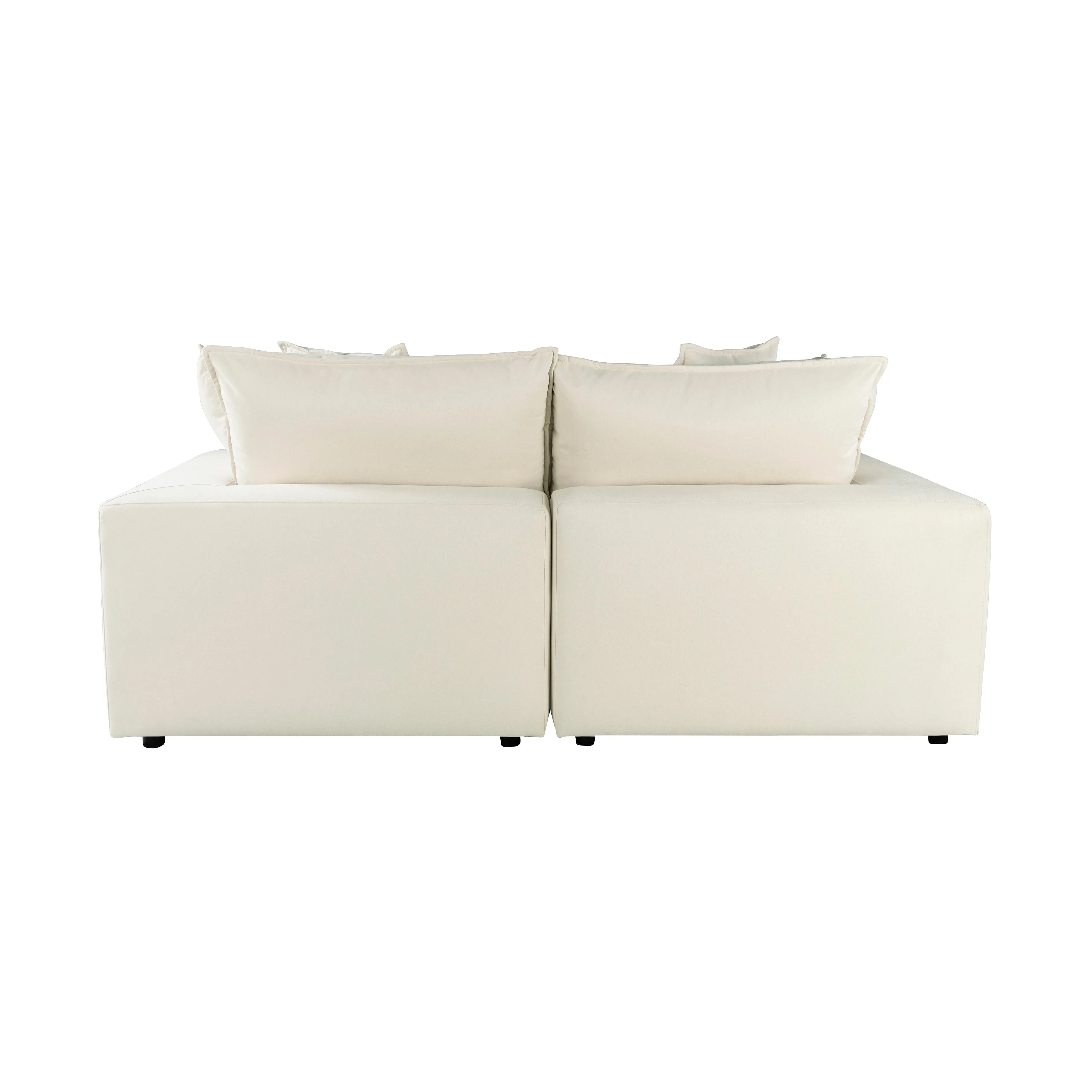 Cali Performance Fabric Modular Loveseat - Image 18