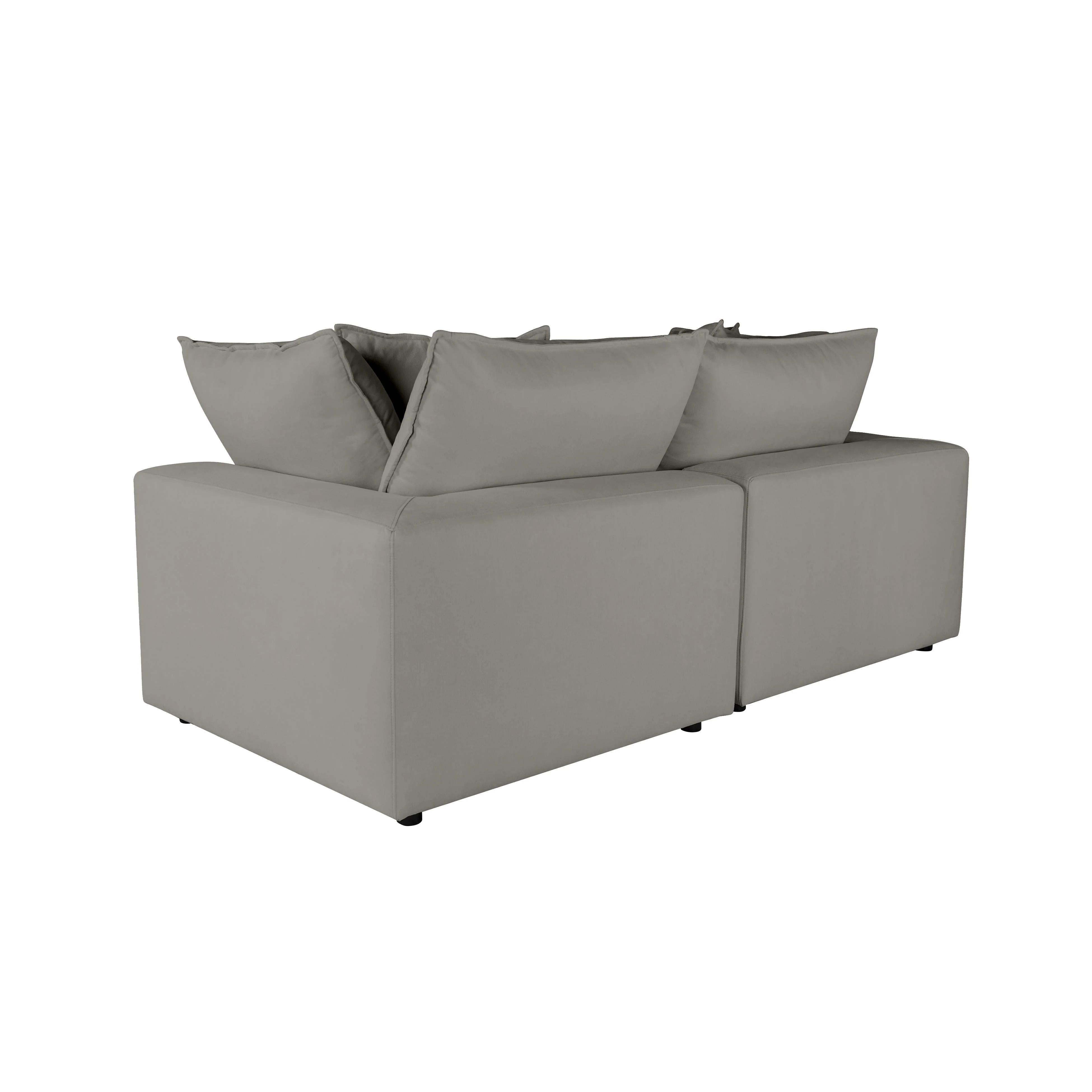 Cali Performance Fabric Modular Loveseat - Image 5