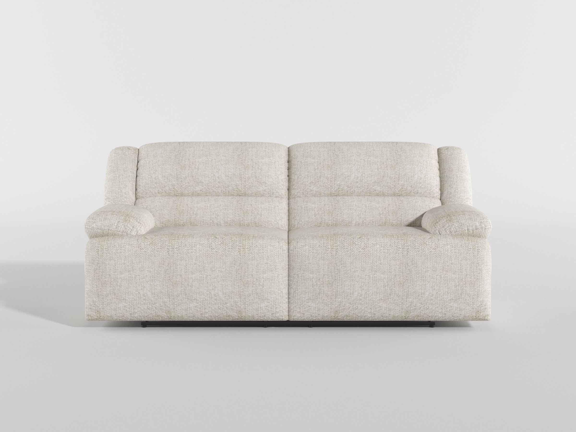 Caliber Beige Double Reclining Sofa - Image 10