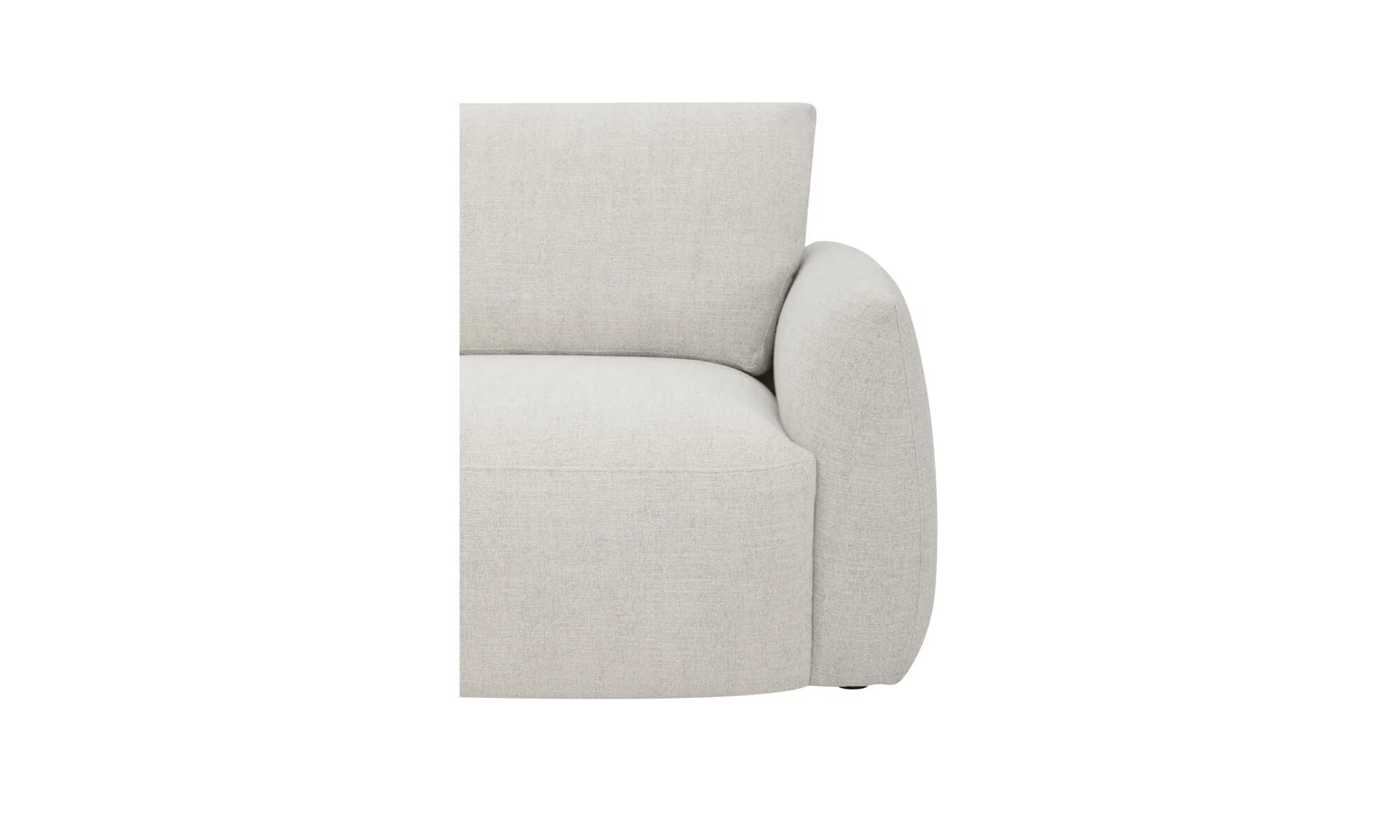 Callie Sofa 91 in. Flecked Oat - Image 6