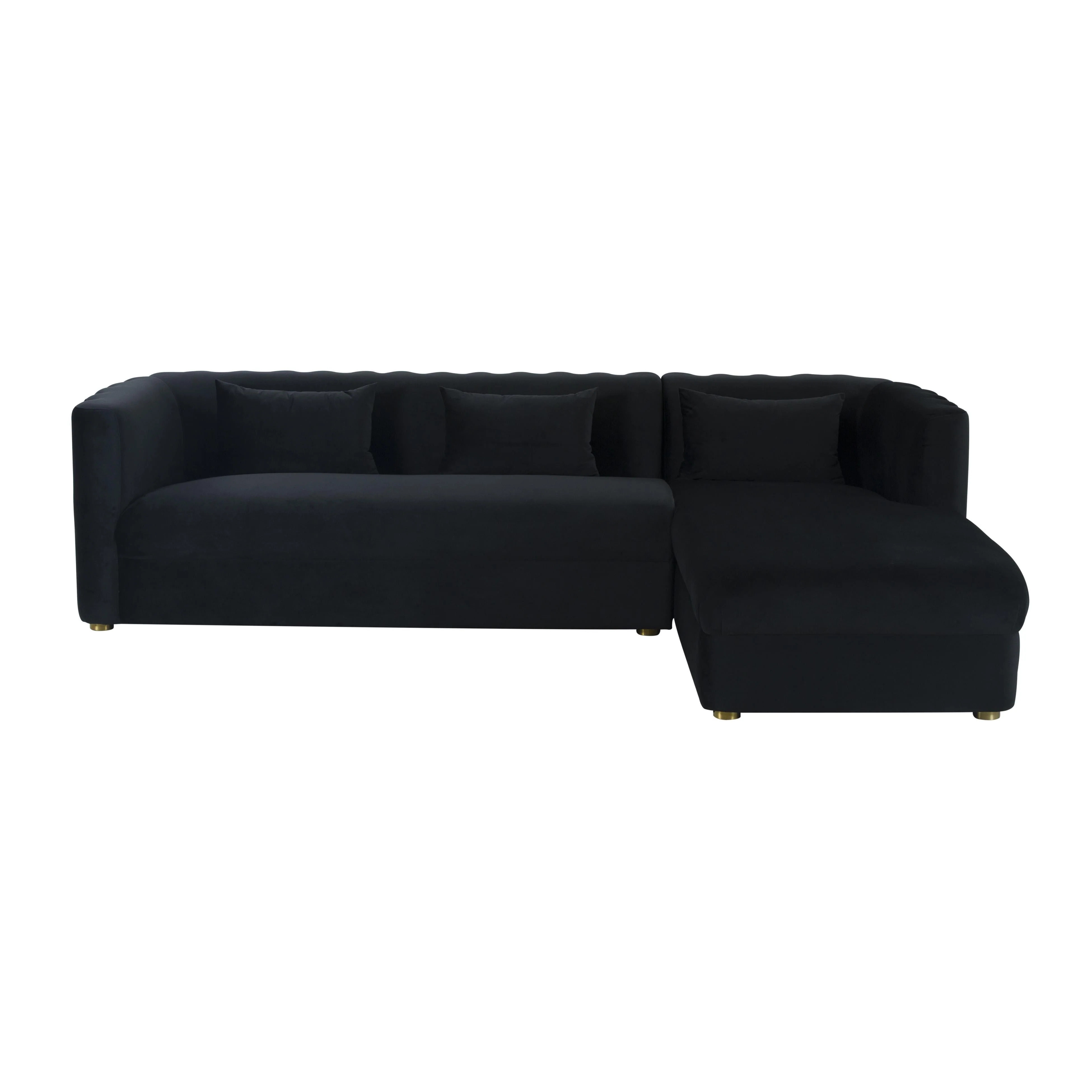 Callie Velvet Sectional - Image 28