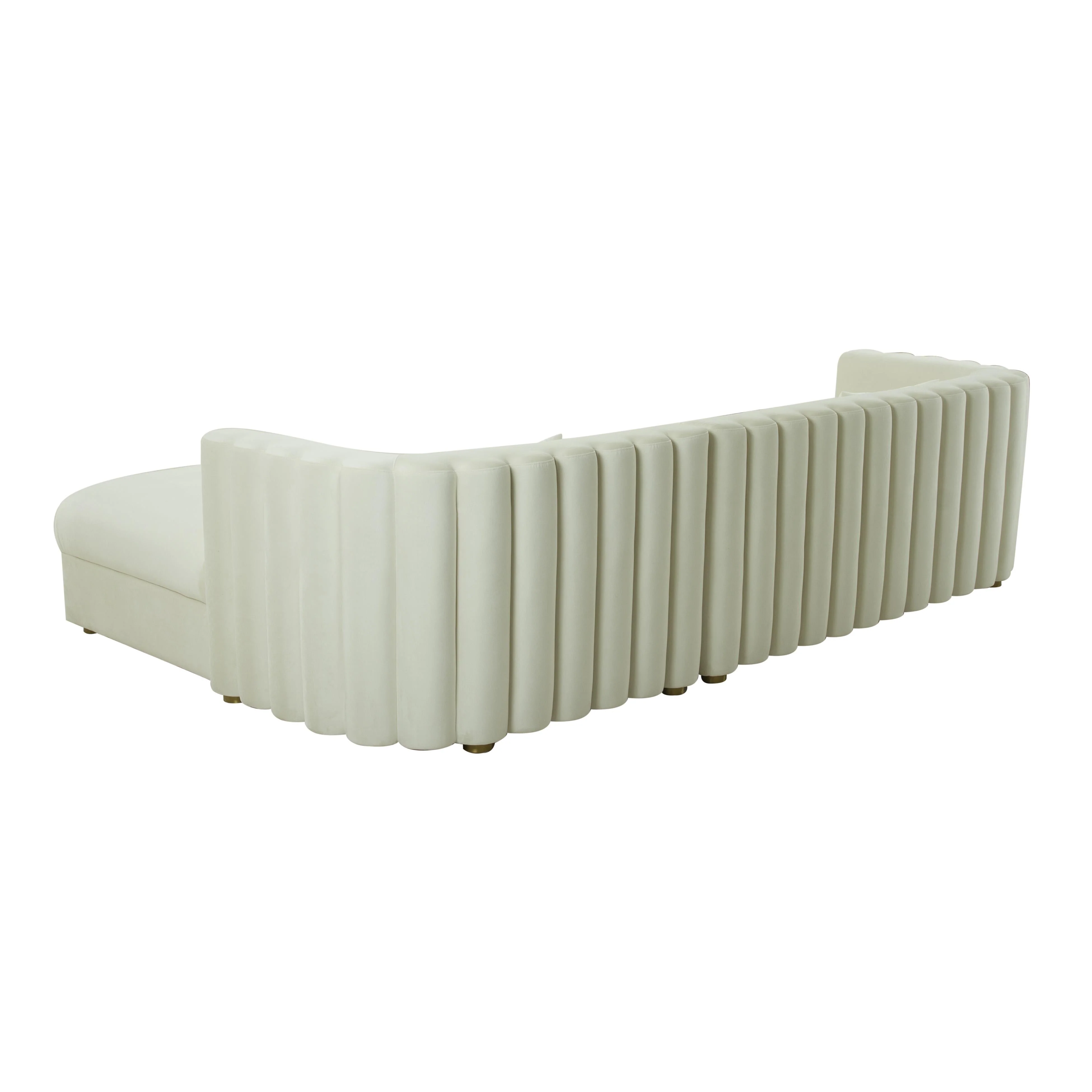 Callie Velvet Sectional - Image 4
