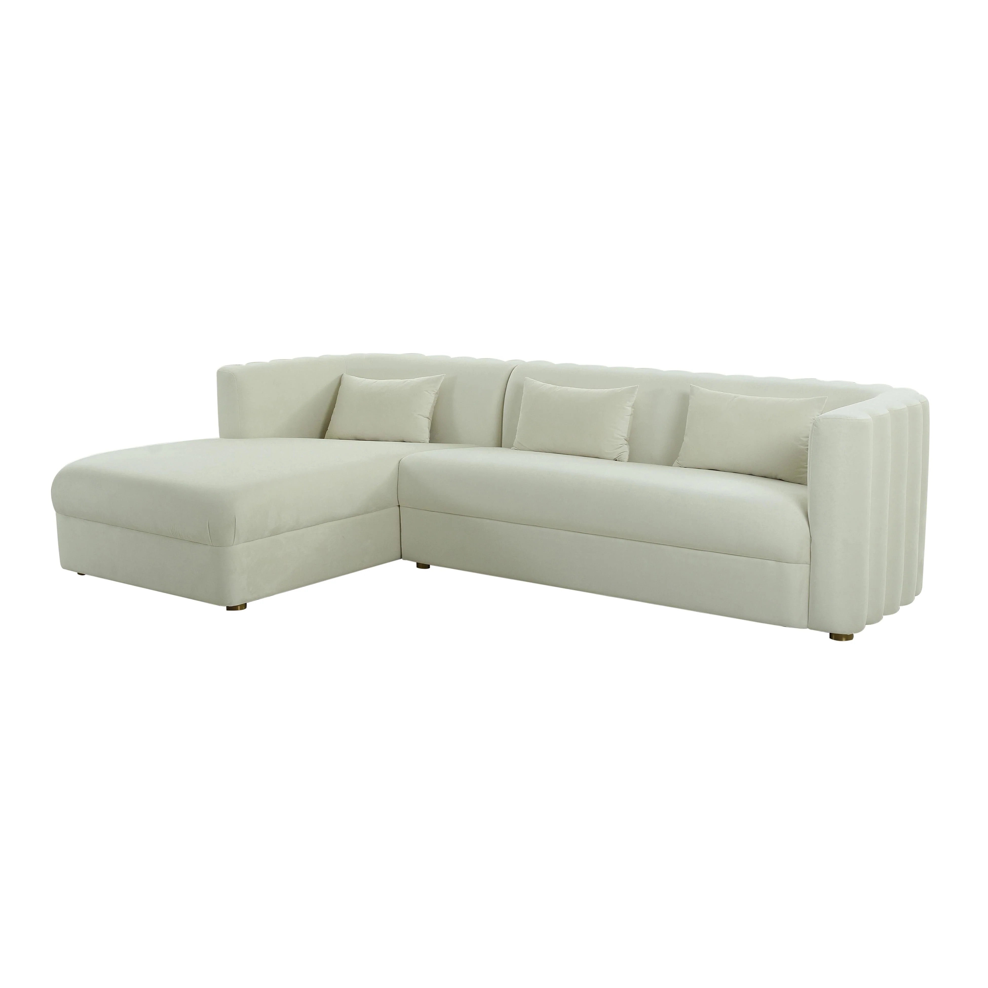 Callie Velvet Sectional - Image 7